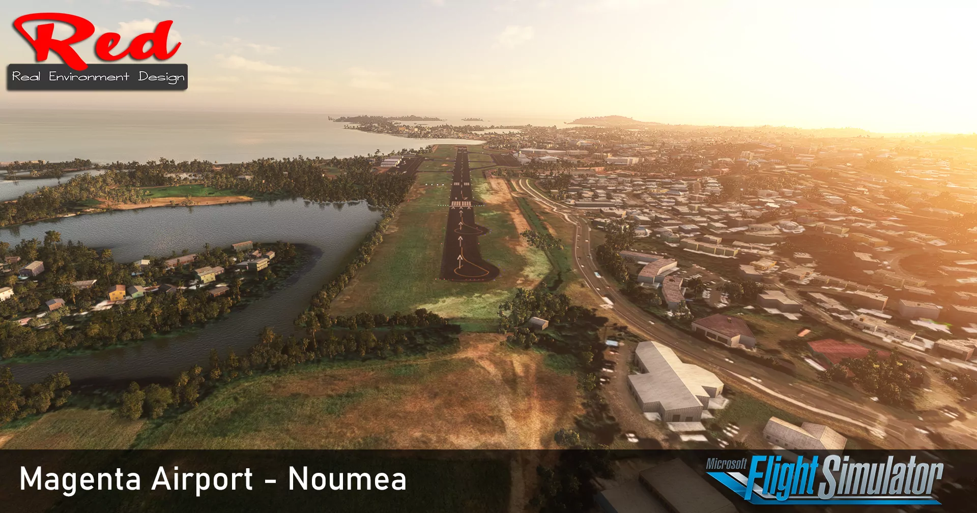 Аэропорт NWWM ( Нумеа, Новая Каледония )