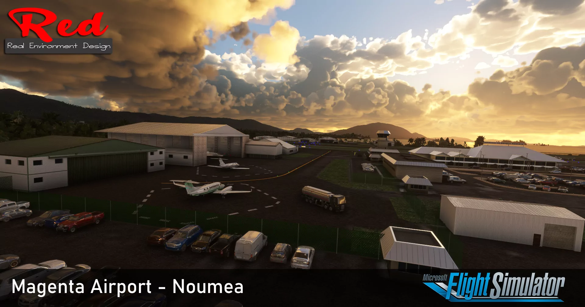 Аэропорт NWWM ( Нумеа, Новая Каледония )