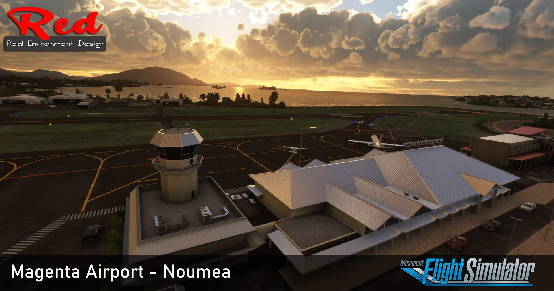 Аэропорт NWWM ( Нумеа, Новая Каледония )