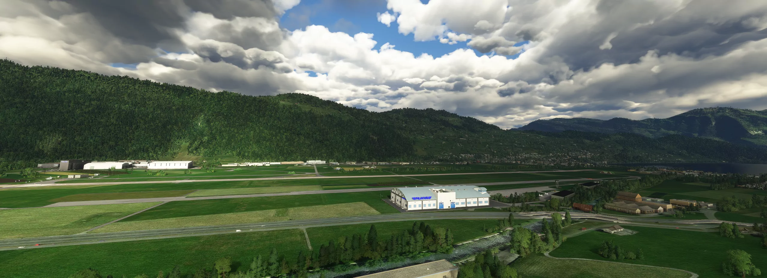 Аэропорт LSZC ( Буокс, Швейцария )