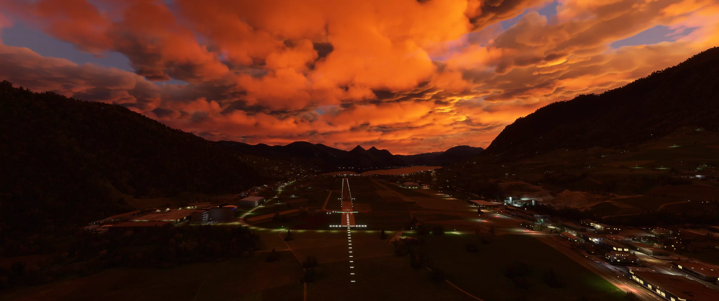 Аэропорт LSZC ( Буокс, Швейцария )