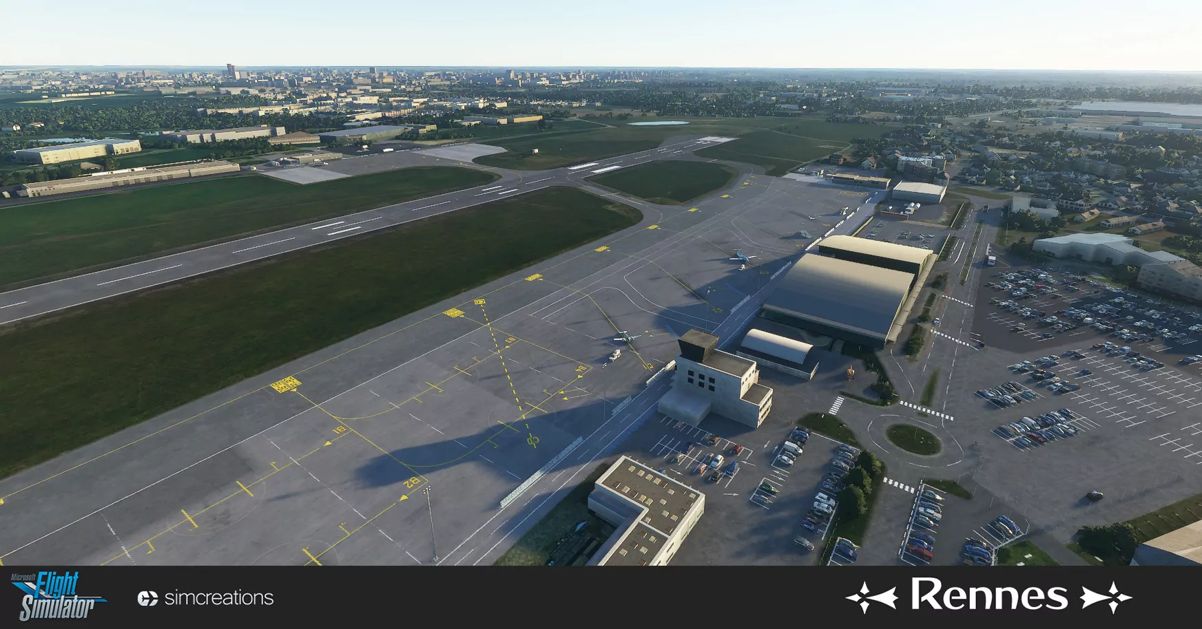 Аэропорт LFRN ( Ренн, Франция )