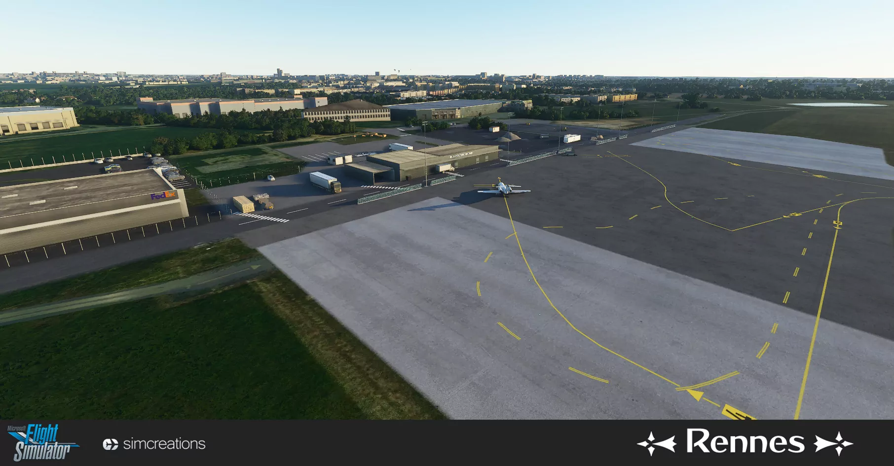 Аэропорт LFRN ( Ренн, Франция )