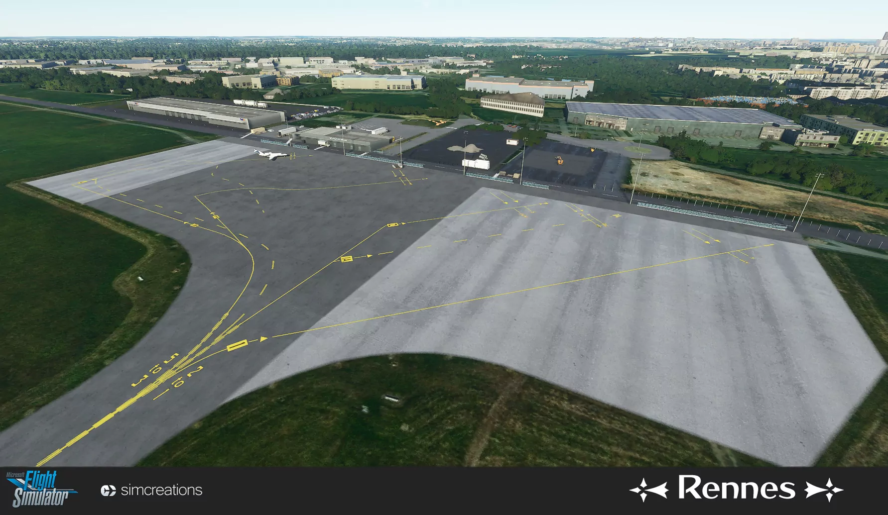 Аэропорт LFRN ( Ренн, Франция )