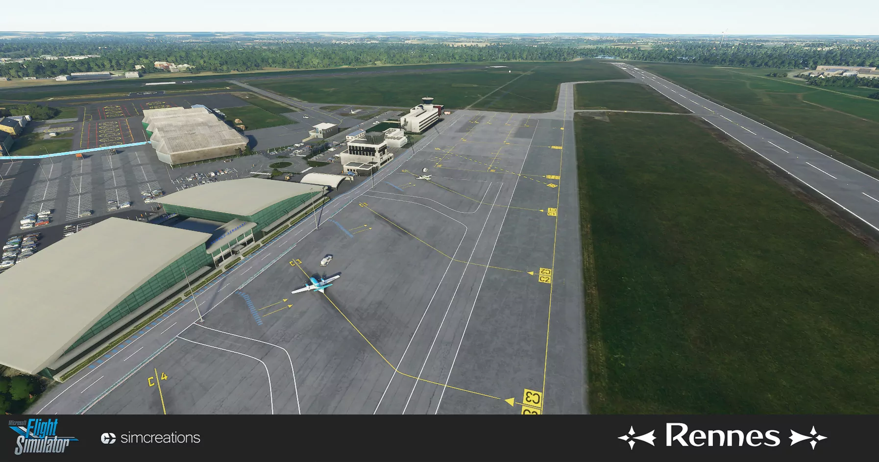 Аэропорт LFRN ( Ренн, Франция )