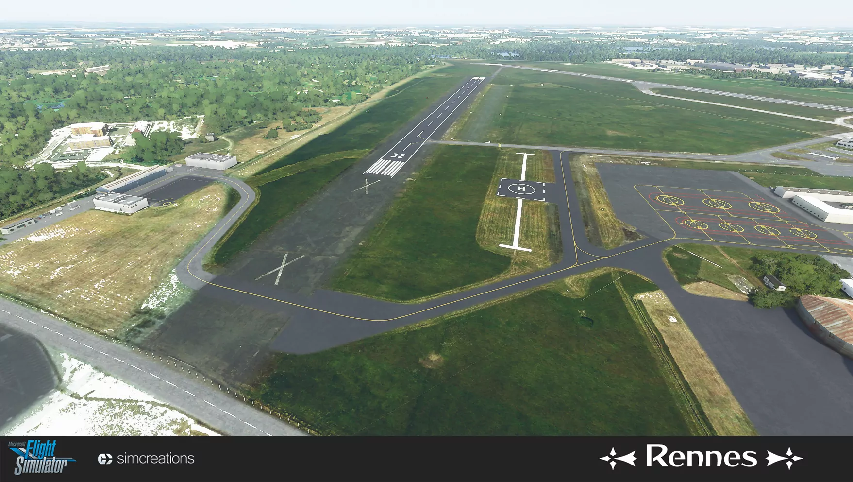 Аэропорт LFRN ( Ренн, Франция )