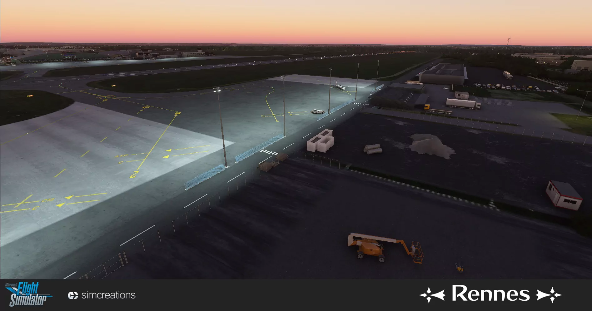 Аэропорт LFRN ( Ренн, Франция )