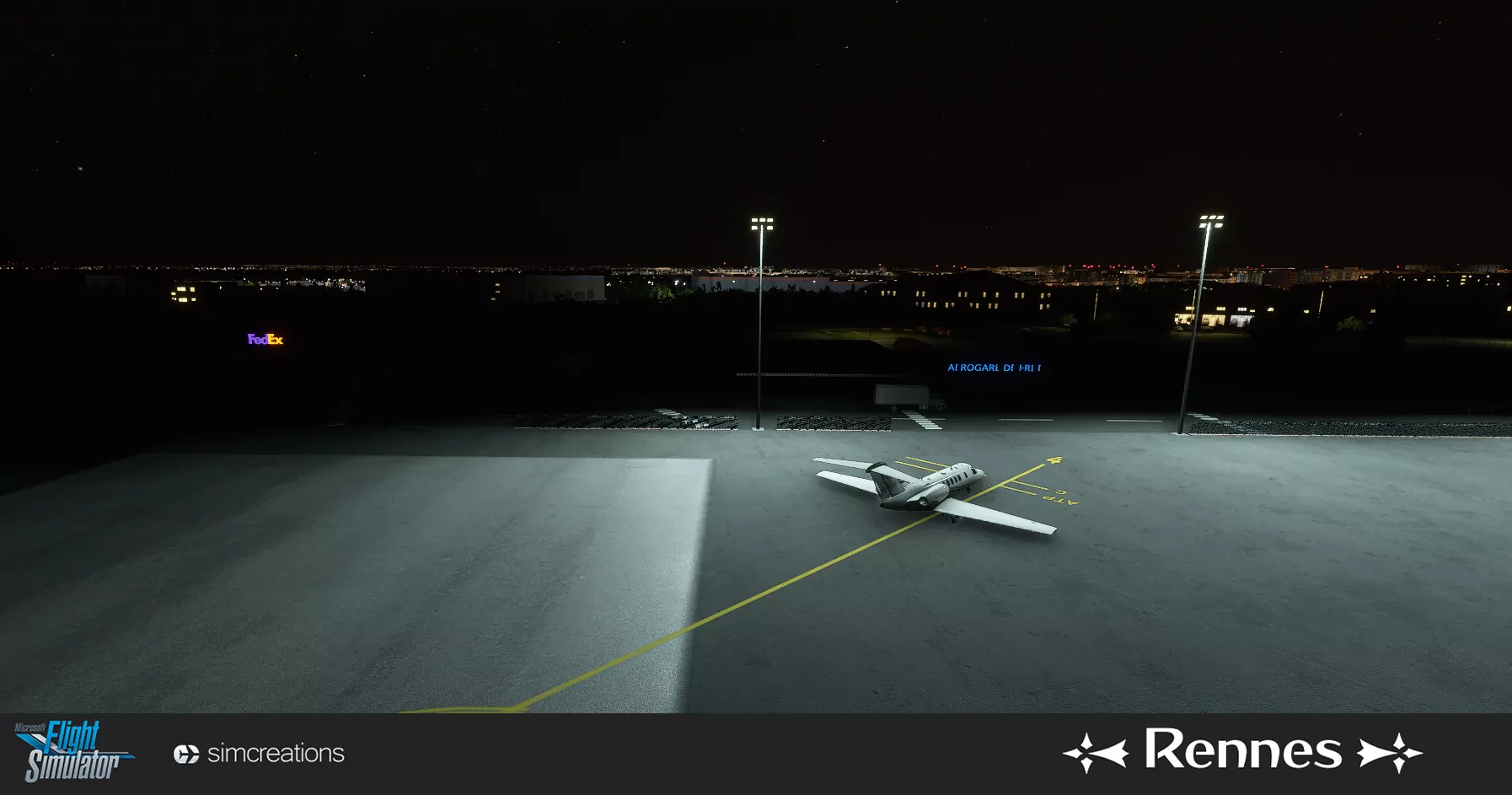 Аэропорт LFRN ( Ренн, Франция )