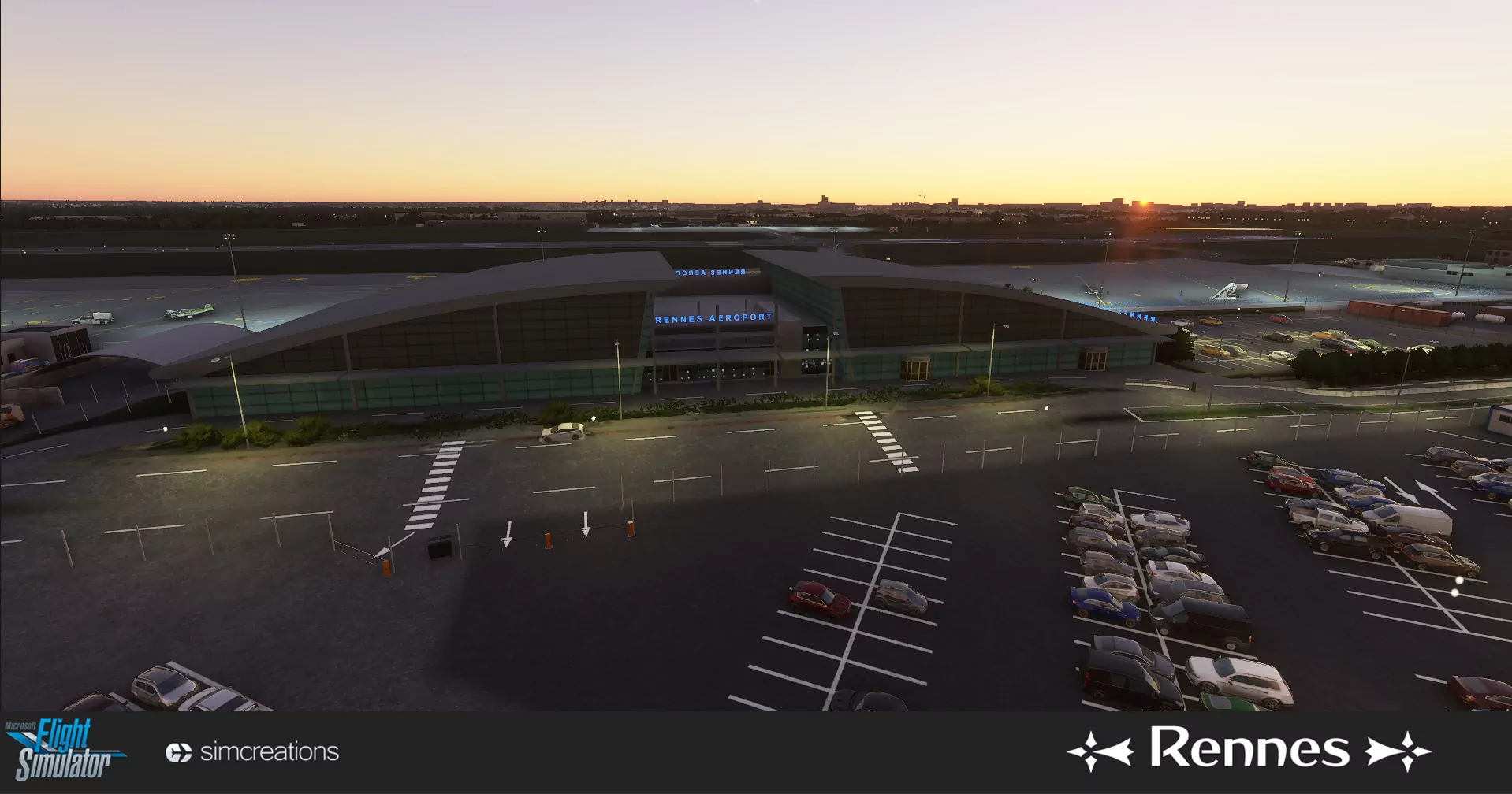 Аэропорт LFRN ( Ренн, Франция )