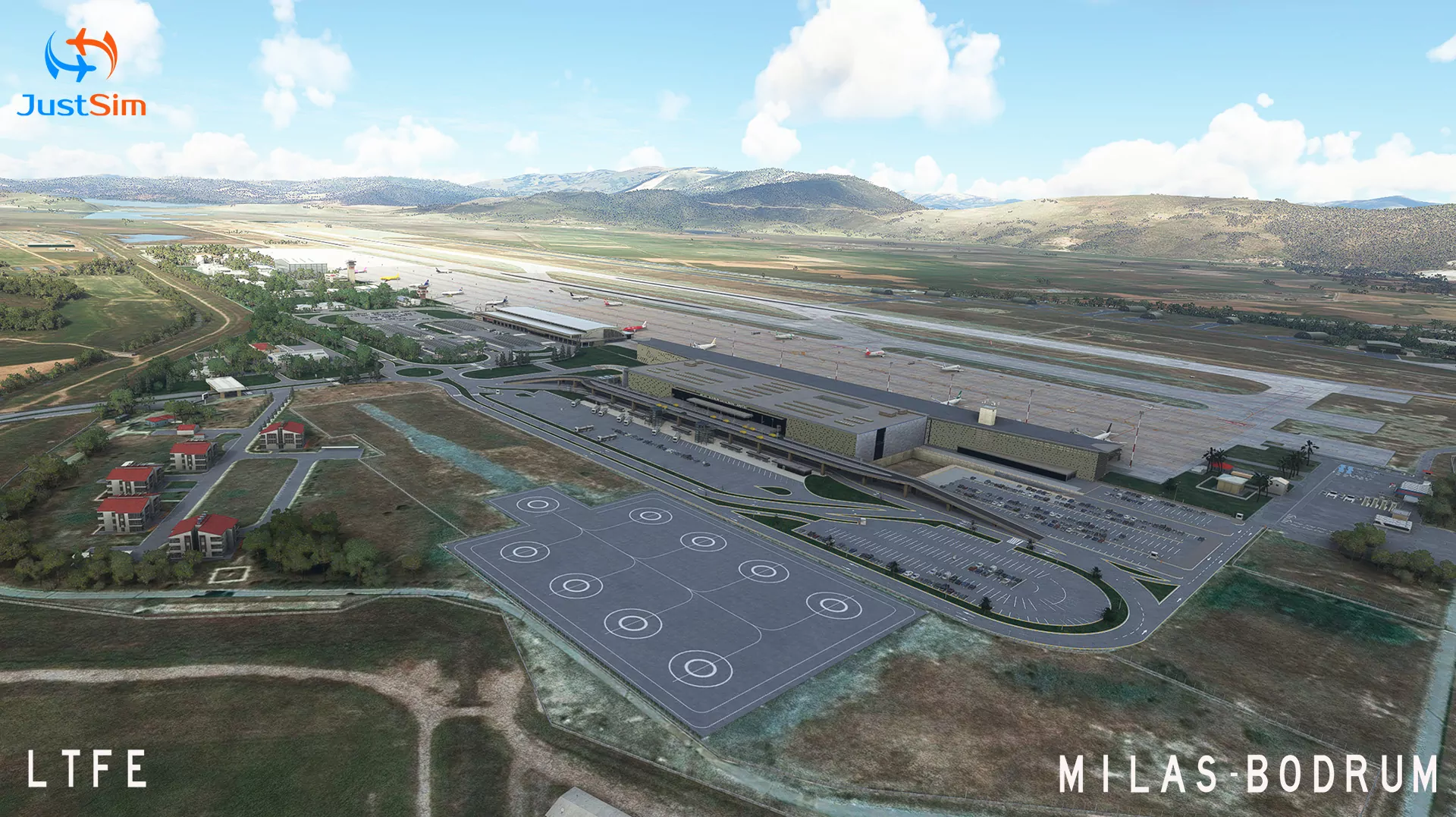 Аэропорт LTFE ( Бодрум, Турция )