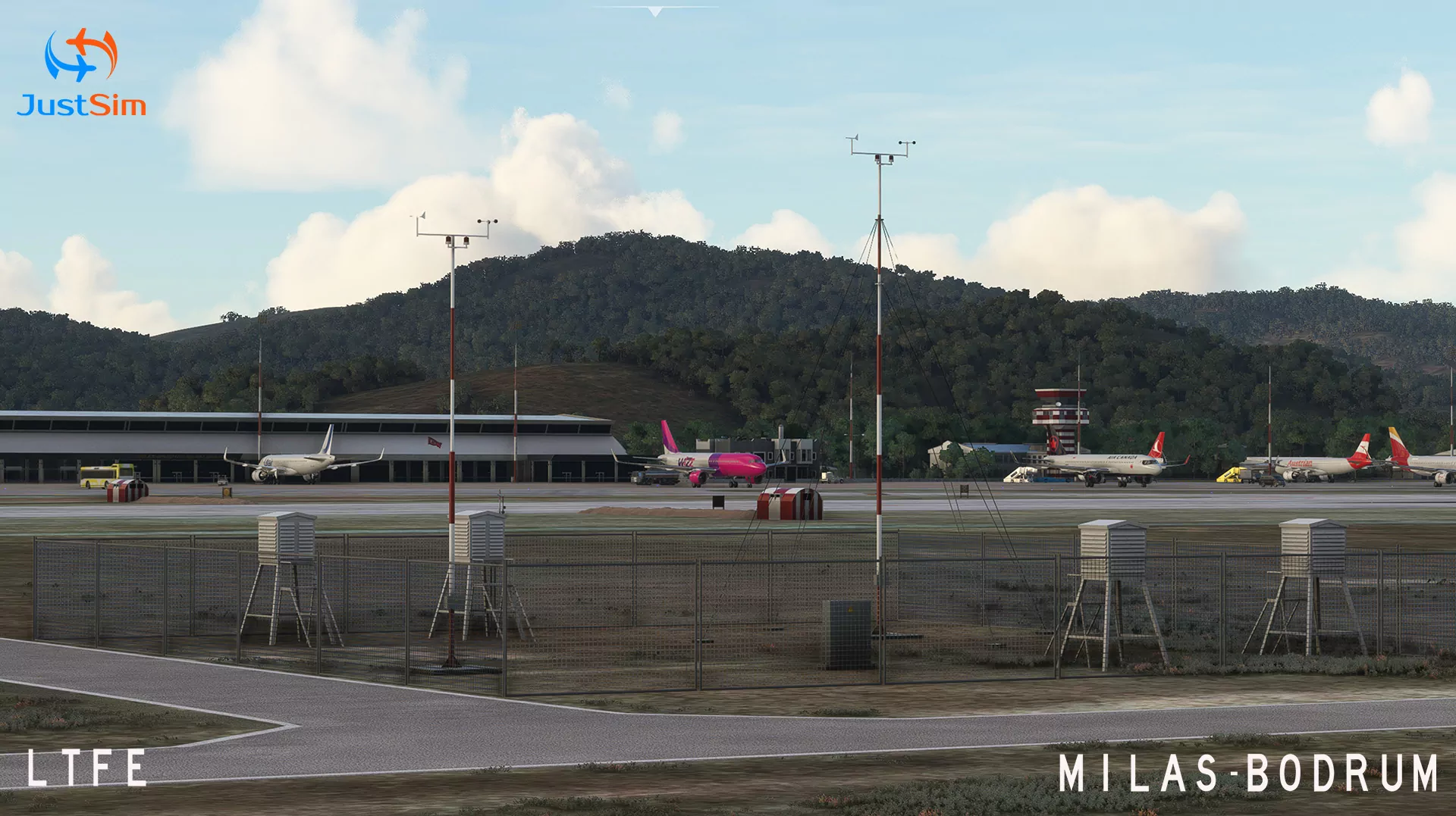 Аэропорт LTFE ( Бодрум, Турция )