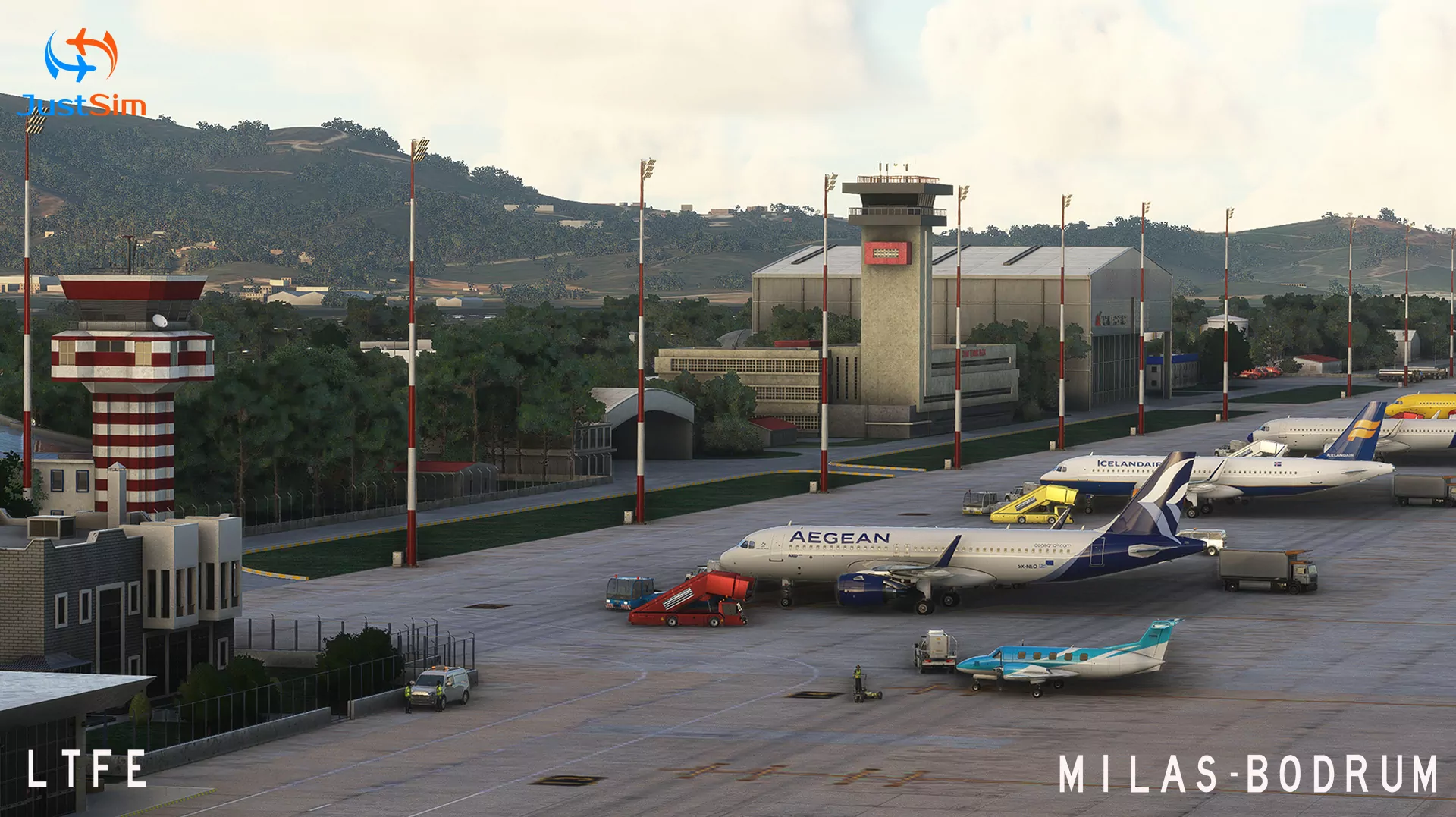 Аэропорт LTFE ( Бодрум, Турция )