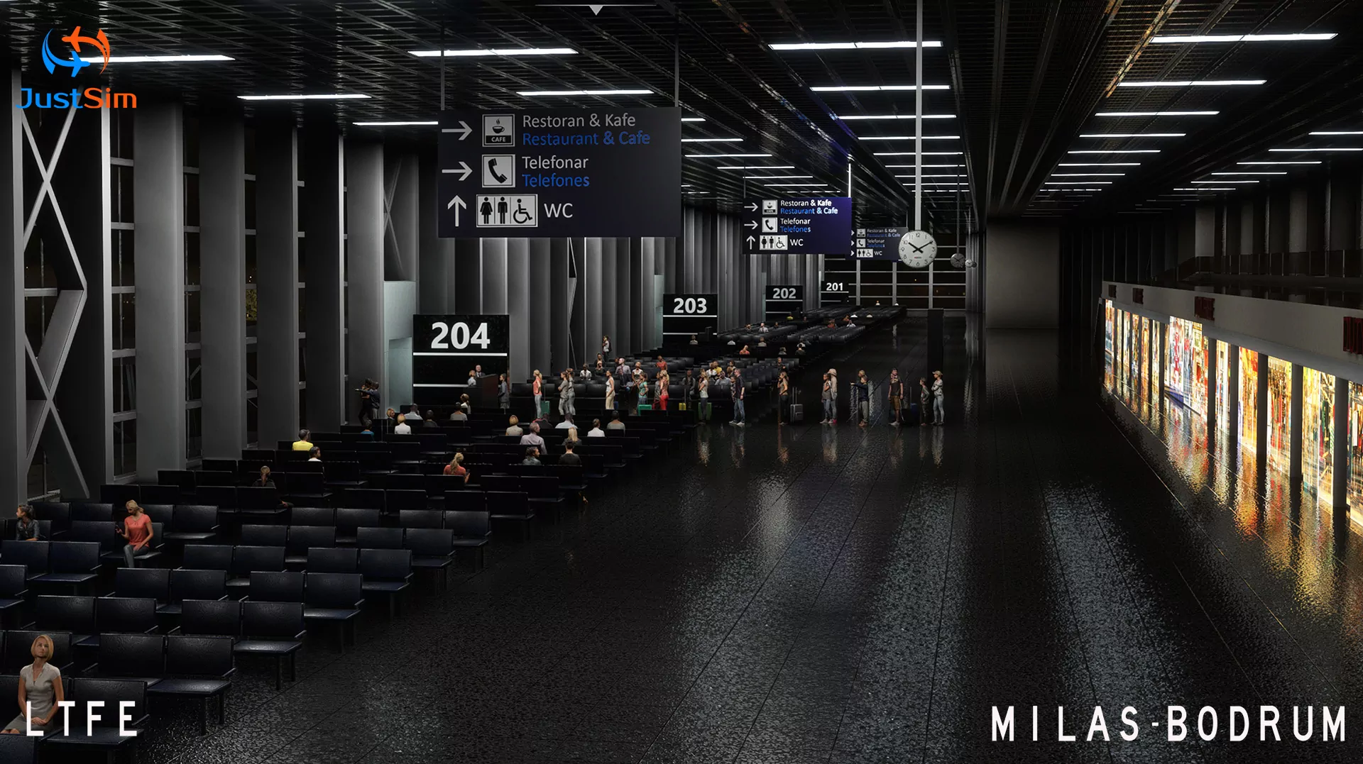 Аэропорт LTFE ( Бодрум, Турция )