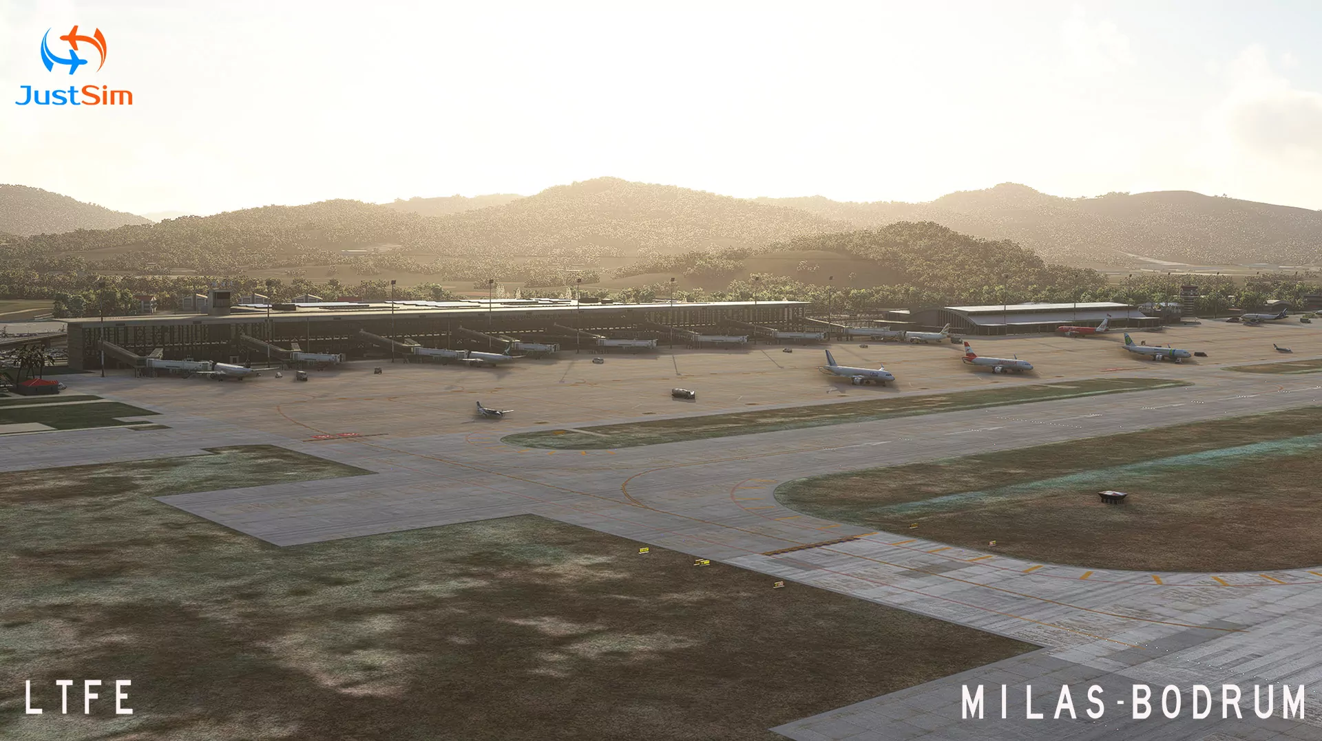 Аэропорт LTFE ( Бодрум, Турция )