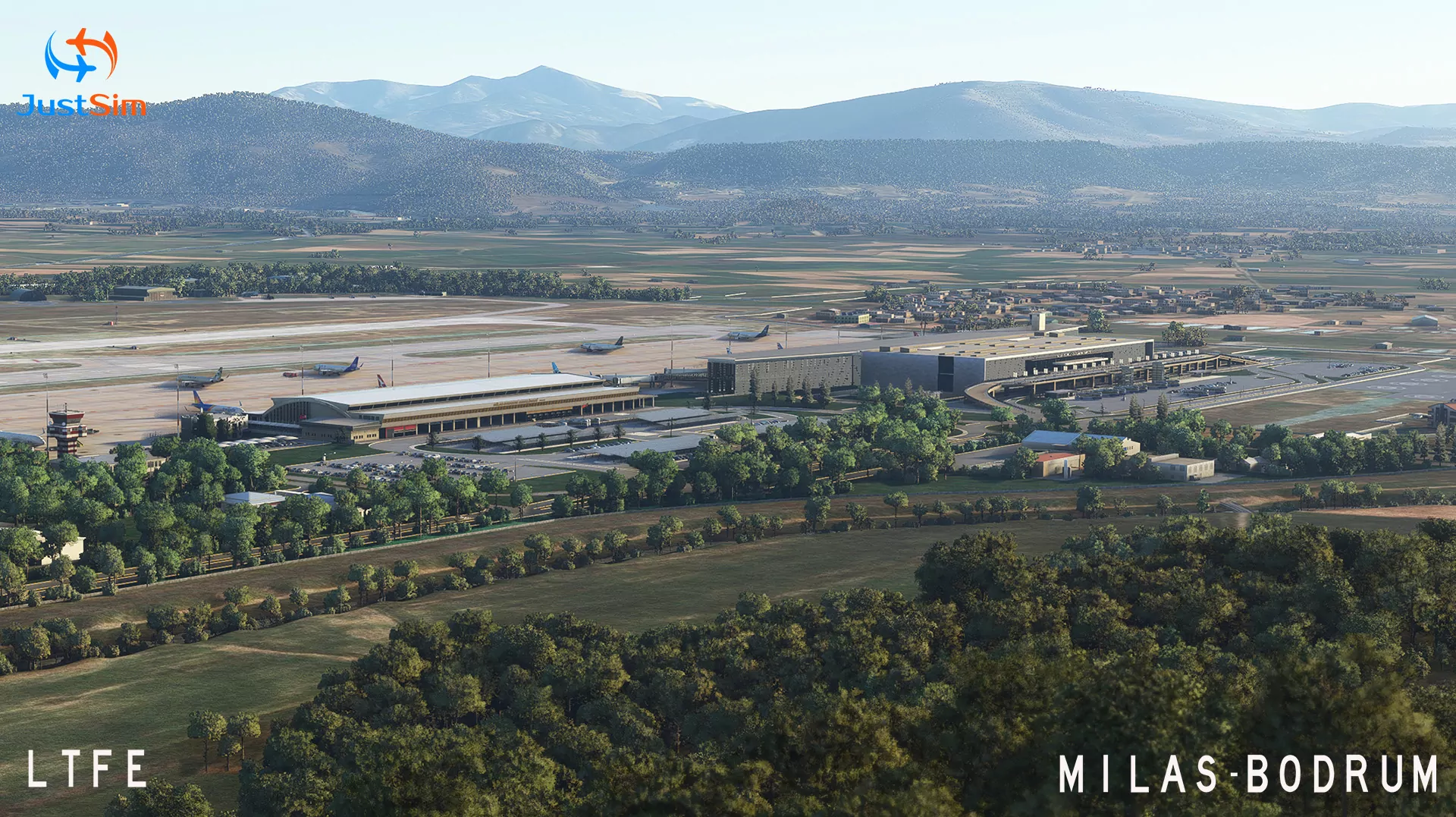 Аэропорт LTFE ( Бодрум, Турция )