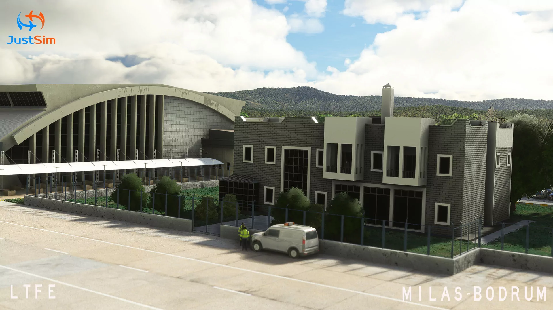 Аэропорт LTFE ( Бодрум, Турция )