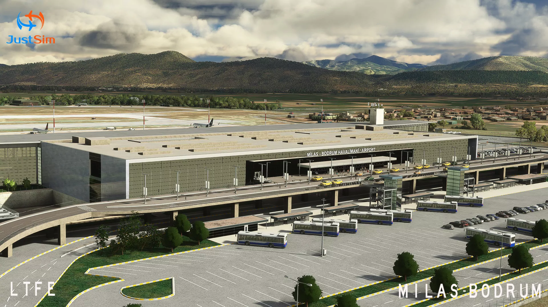 Аэропорт LTFE ( Бодрум, Турция )