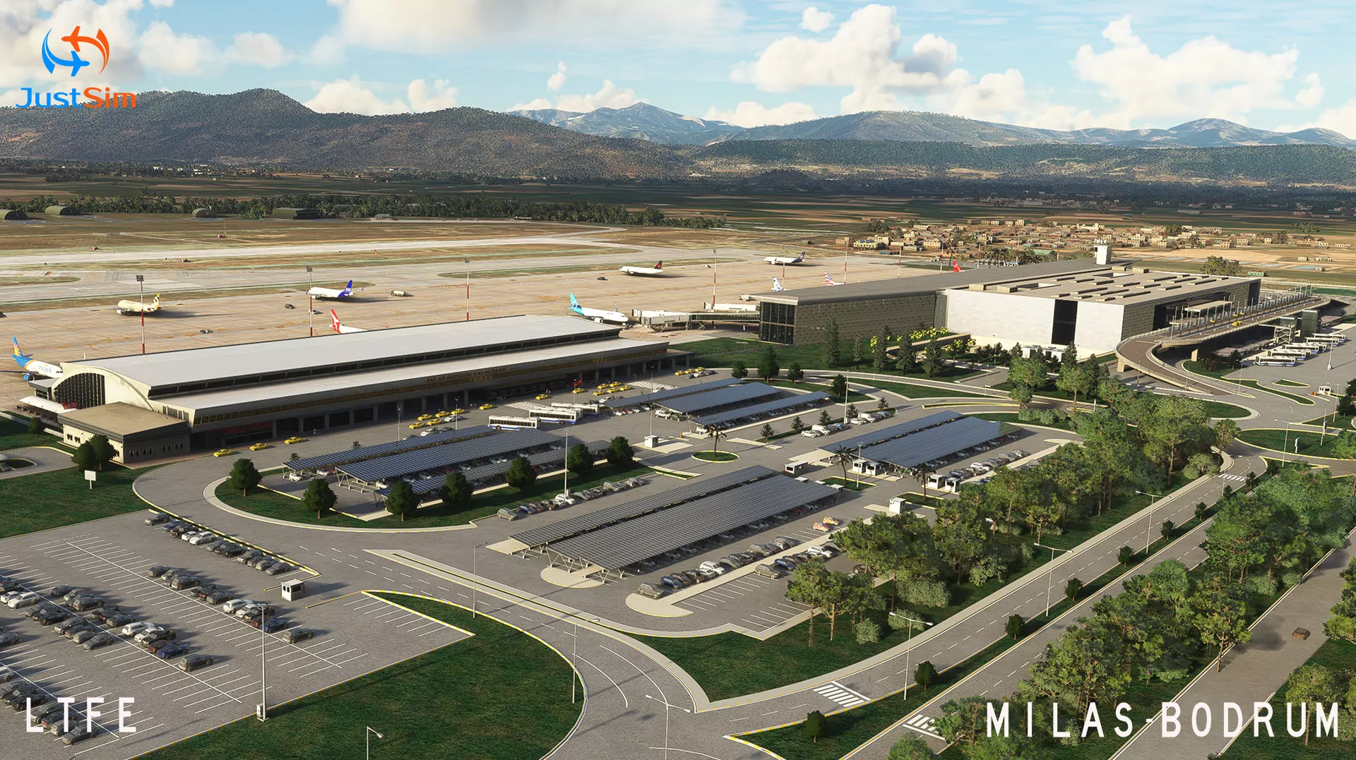 Аэропорт LTFE ( Бодрум, Турция )