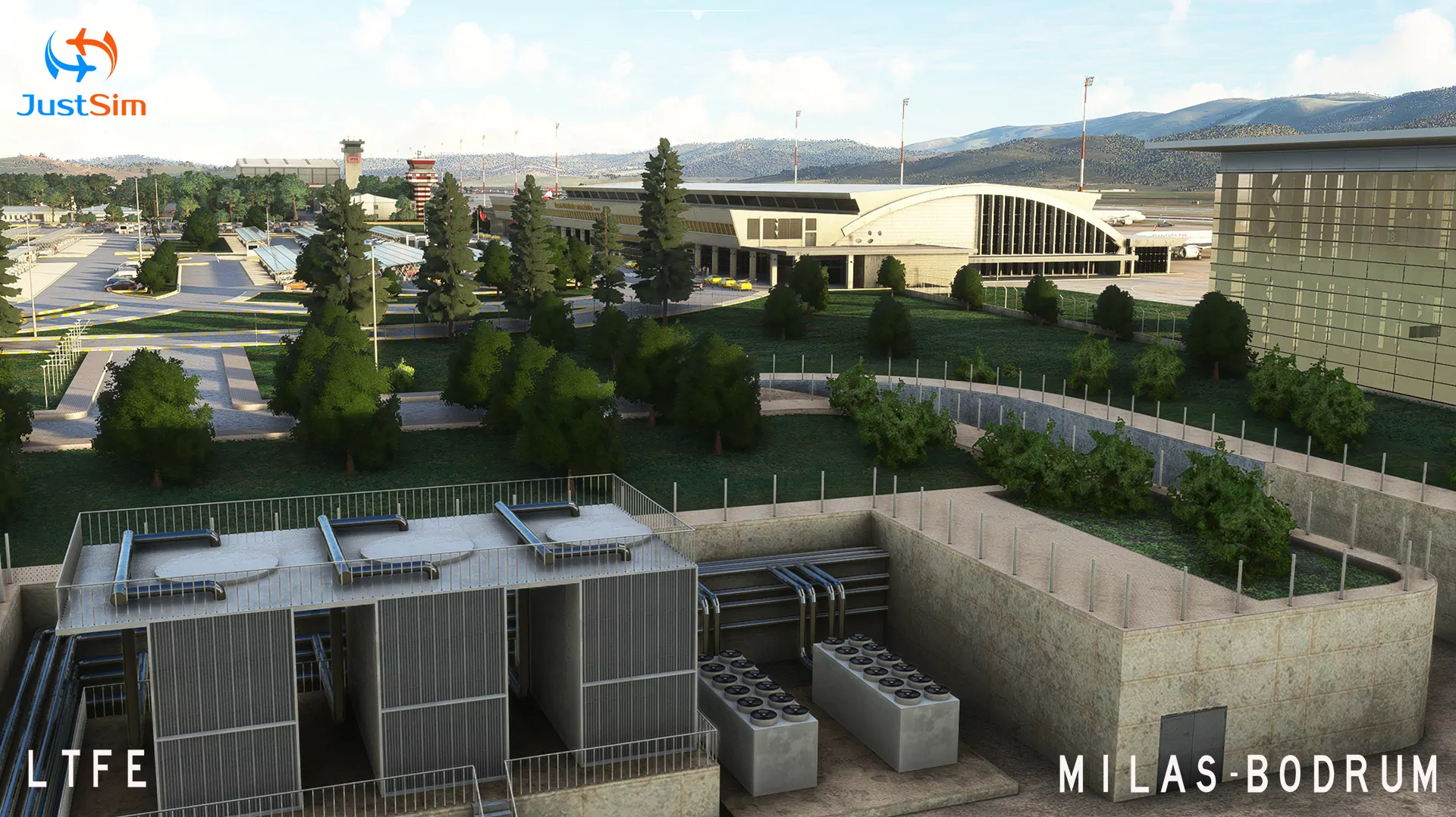 Аэропорт LTFE ( Бодрум, Турция )