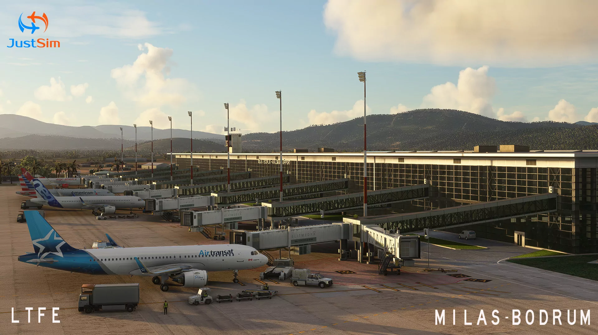 Аэропорт LTFE ( Бодрум, Турция )