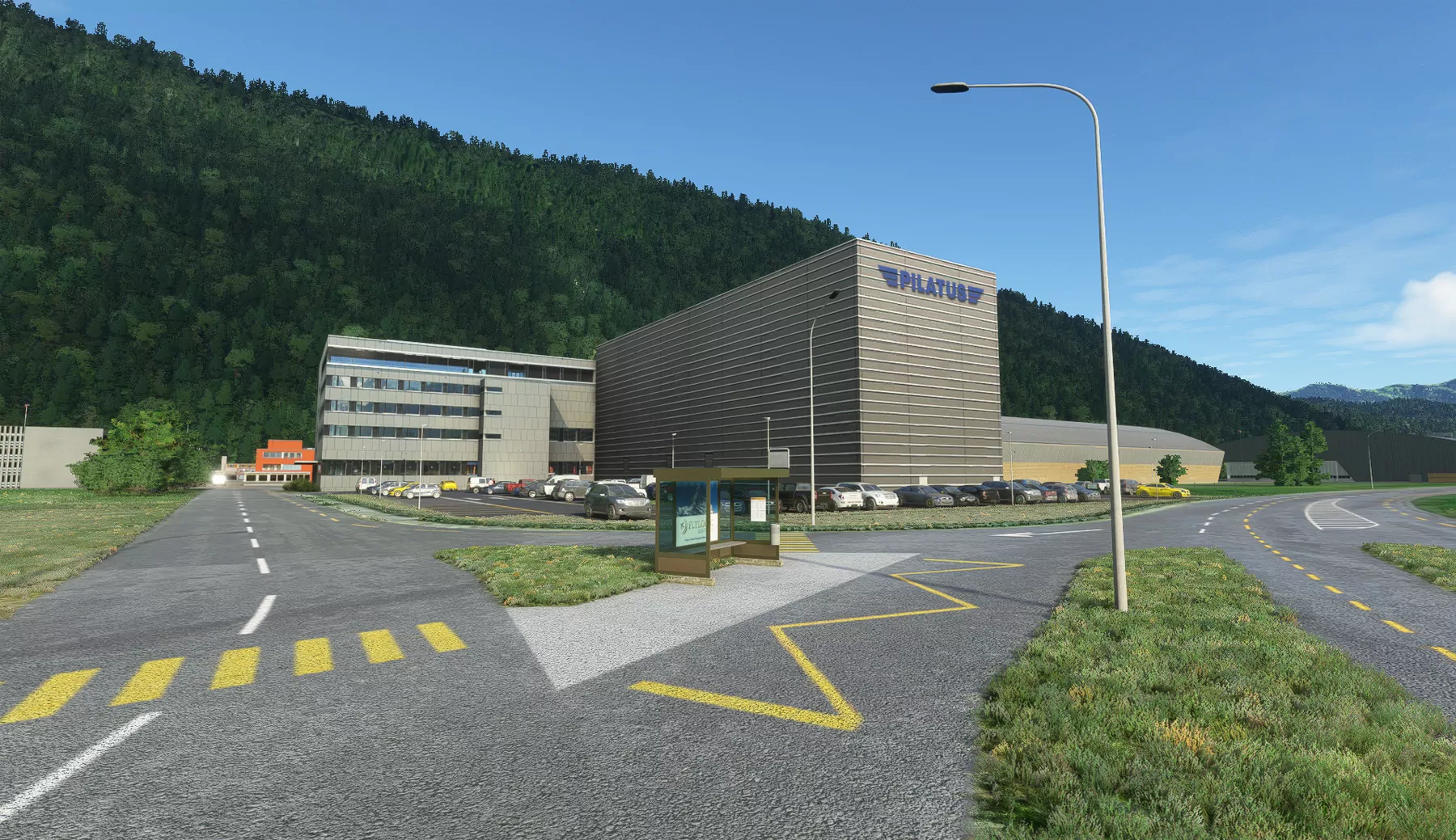 Аэропорт LSZC ( Буокс, Швейцария )