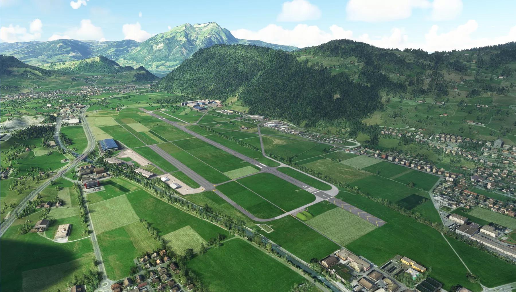 Аэропорт LSZC ( Буокс, Швейцария )