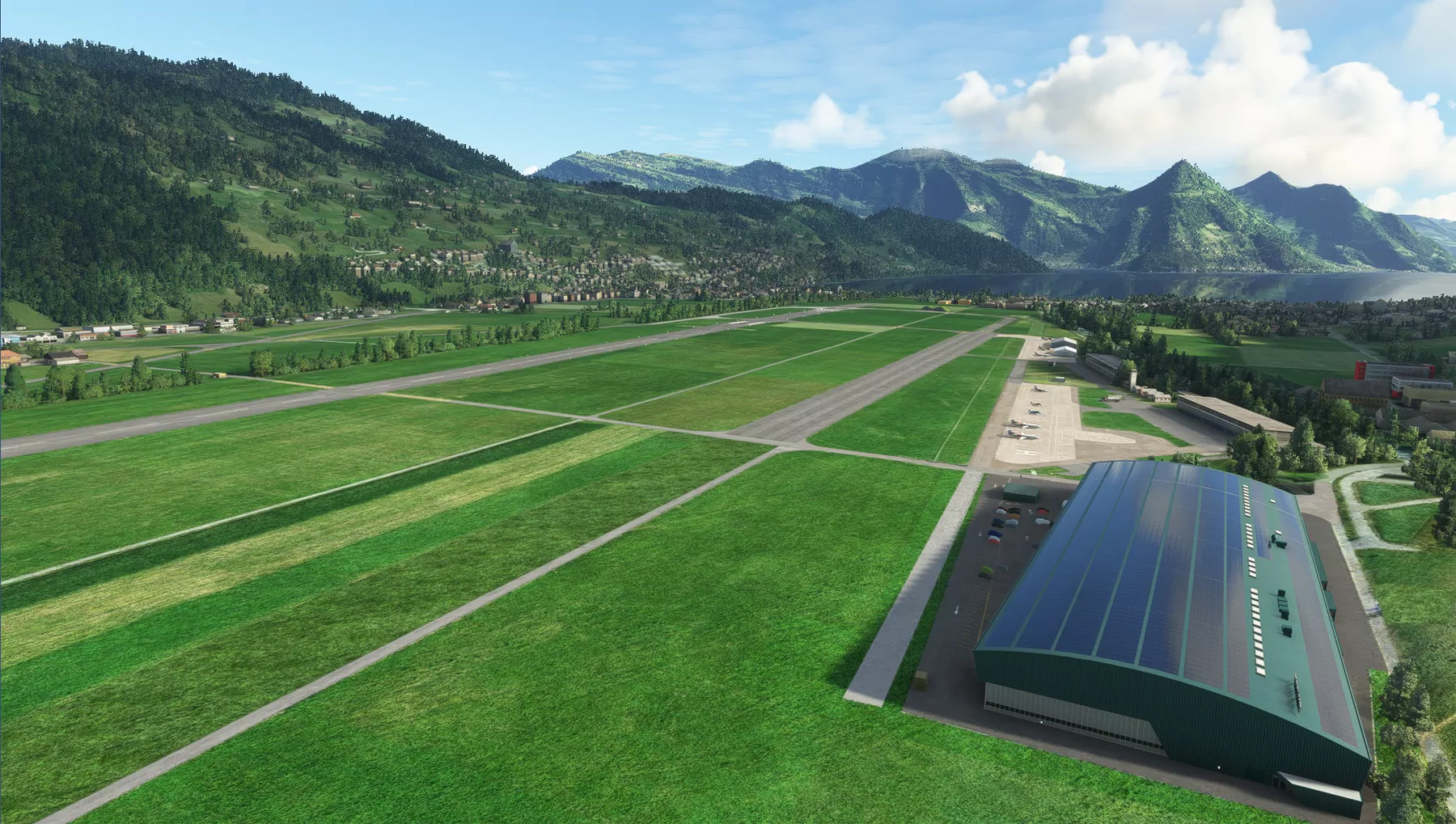 Аэропорт LSZC ( Буокс, Швейцария )