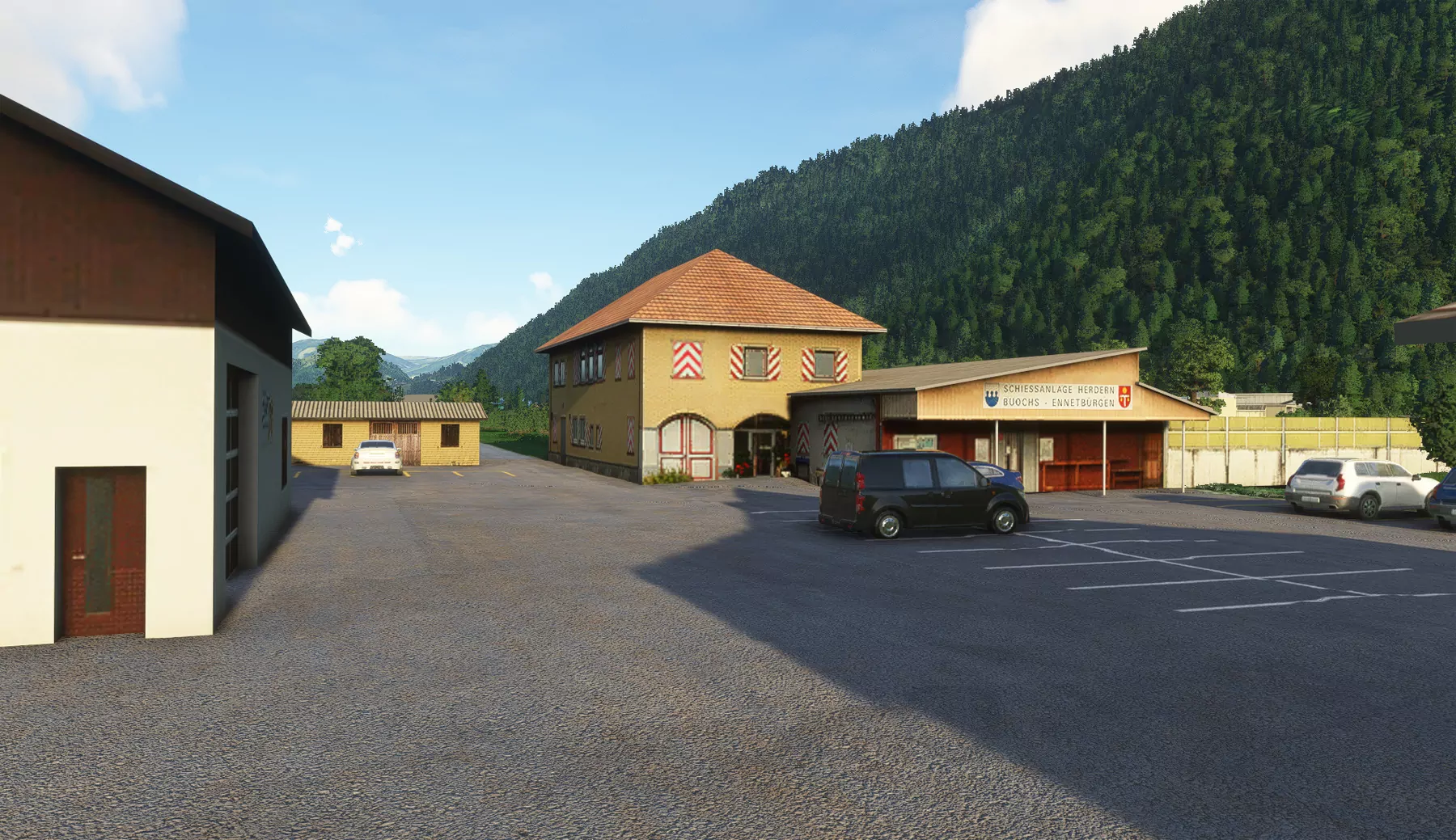 Аэропорт LSZC ( Буокс, Швейцария )