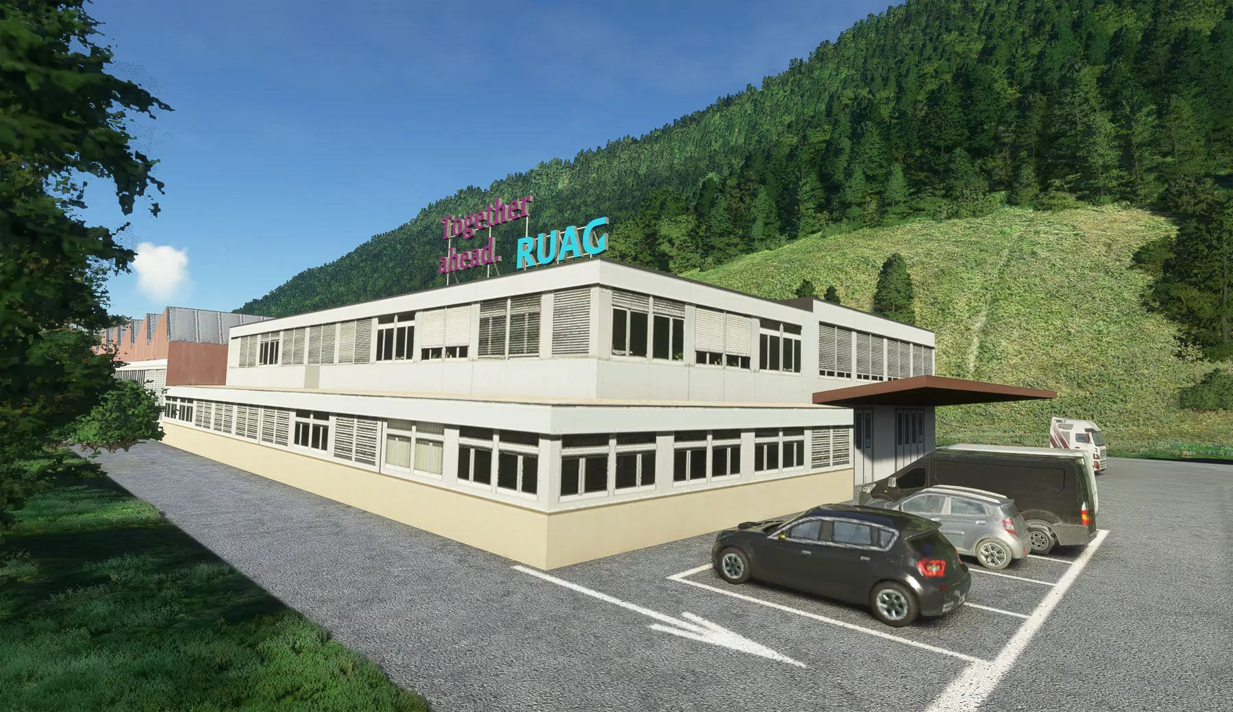 Аэропорт LSZC ( Буокс, Швейцария )