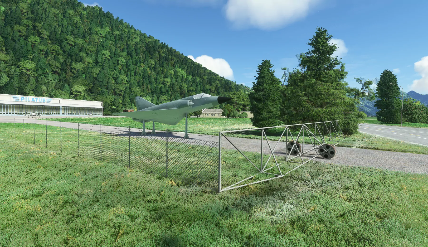 Аэропорт LSZC ( Буокс, Швейцария )