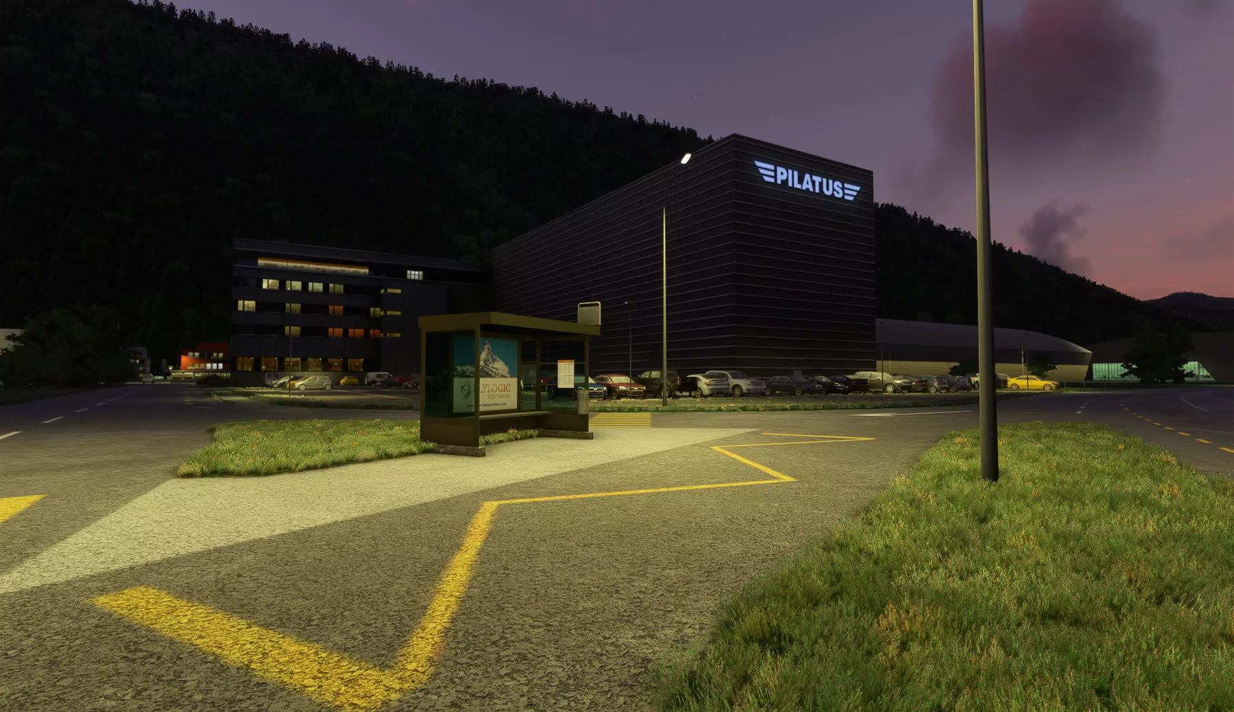 Аэропорт LSZC ( Буокс, Швейцария )