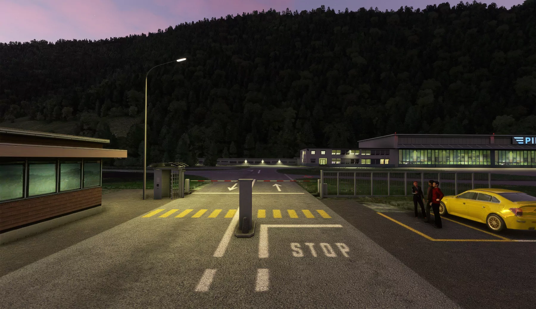 Аэропорт LSZC ( Буокс, Швейцария )