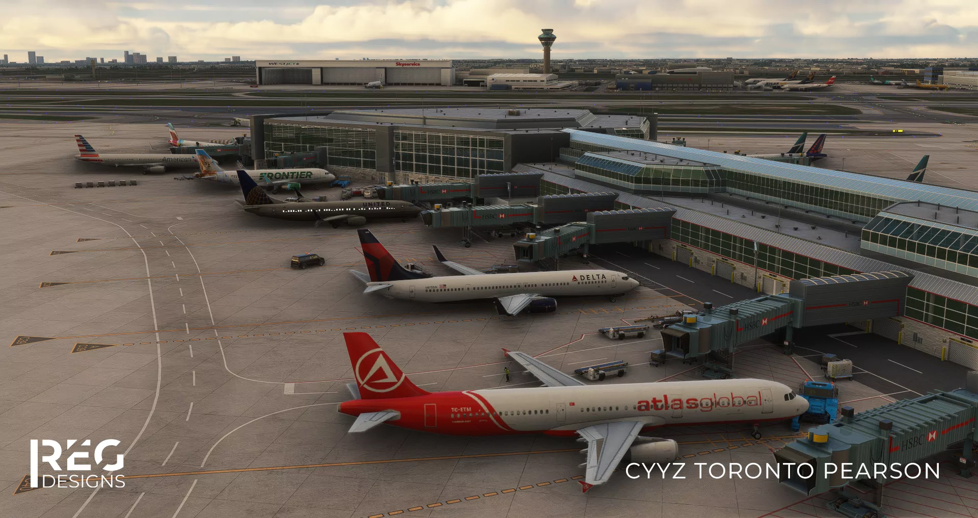 Аэропорт CYYZ ( Торонто, Канада )