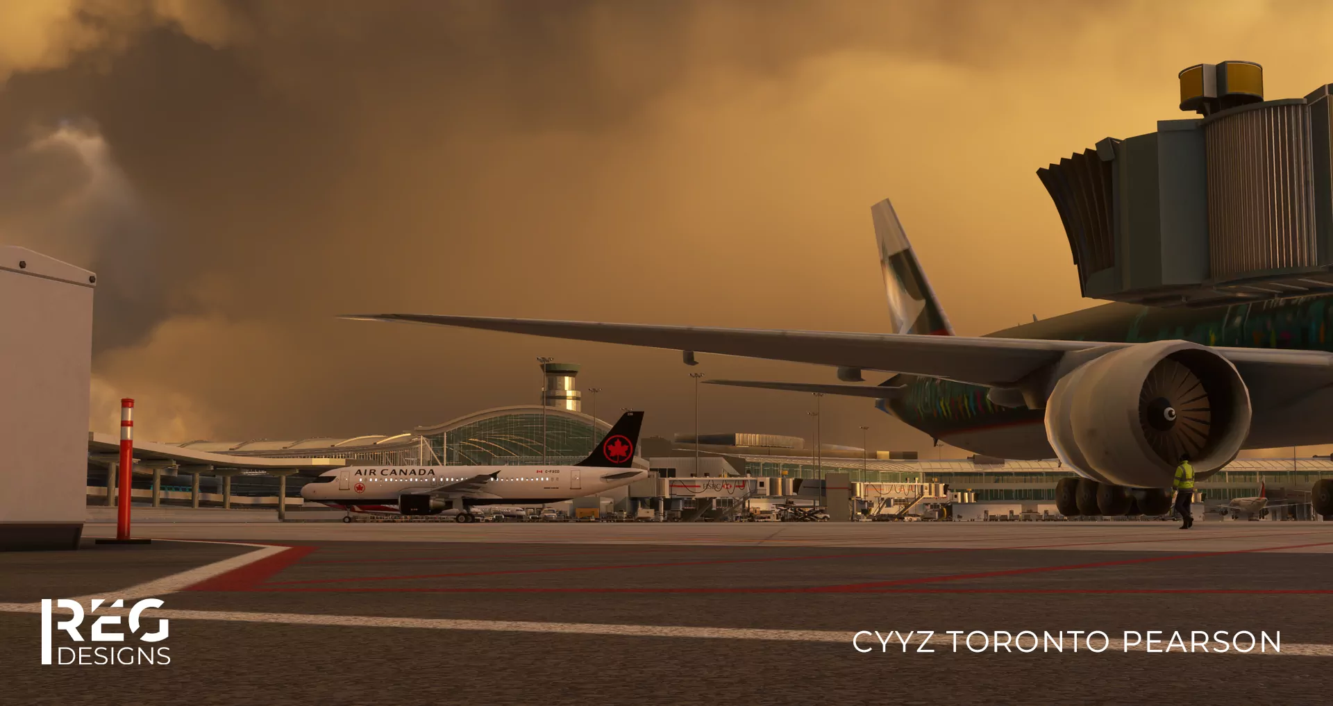 Аэропорт CYYZ ( Торонто, Канада )