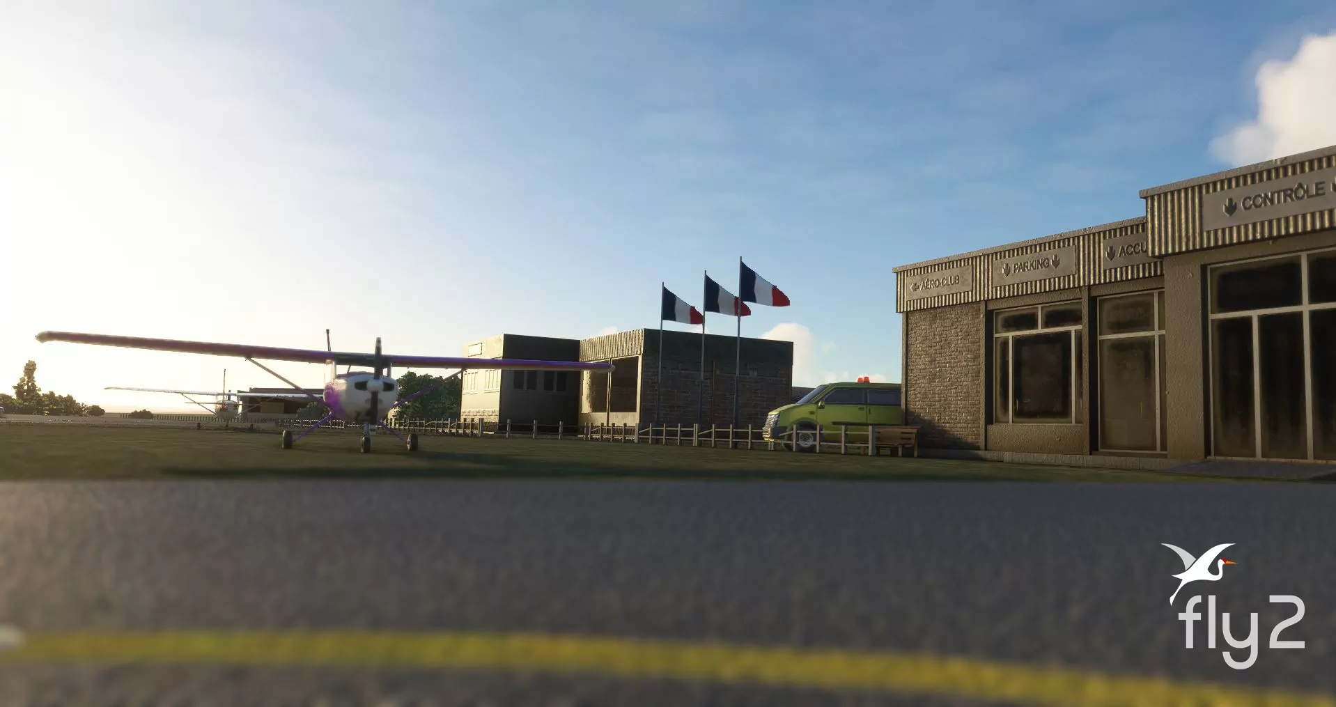 Аэродром LFQA ( Пруне, Франция )