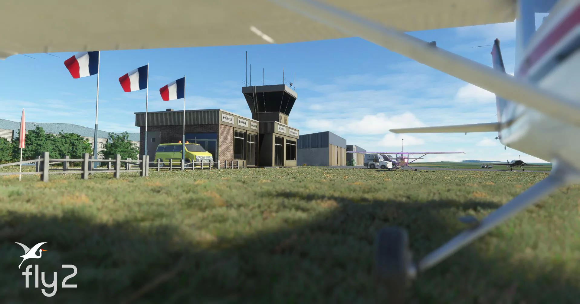 Аэродром LFQA ( Пруне, Франция )