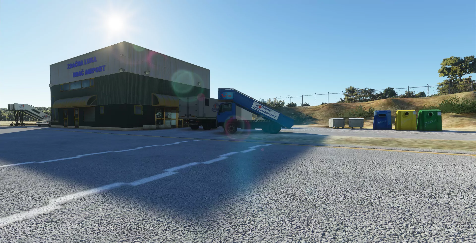 Аэропорт LDSB ( Бол, Хорватия )