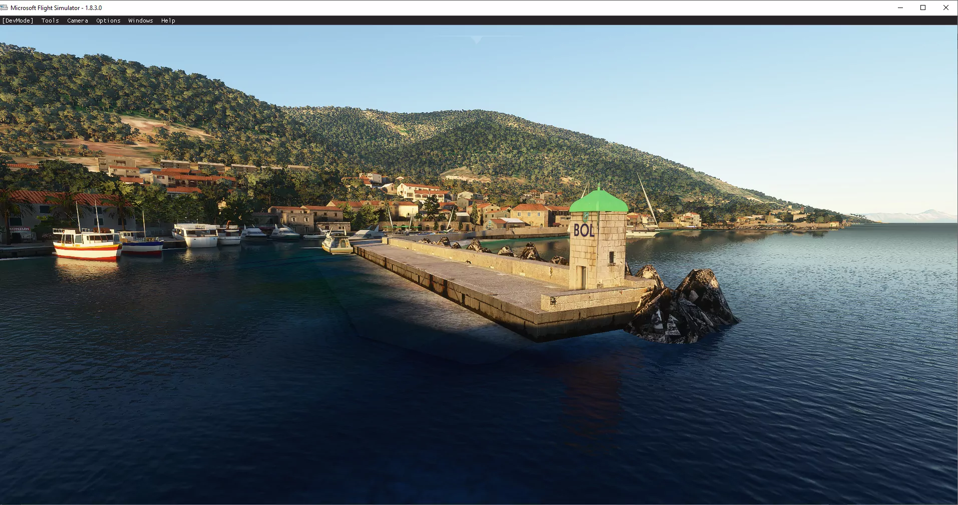 Аэропорт LDSB ( Бол, Хорватия )