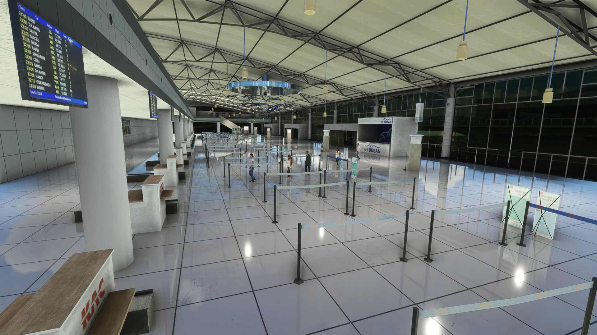 Аэропорт RKPK ( Пусан, Корея )