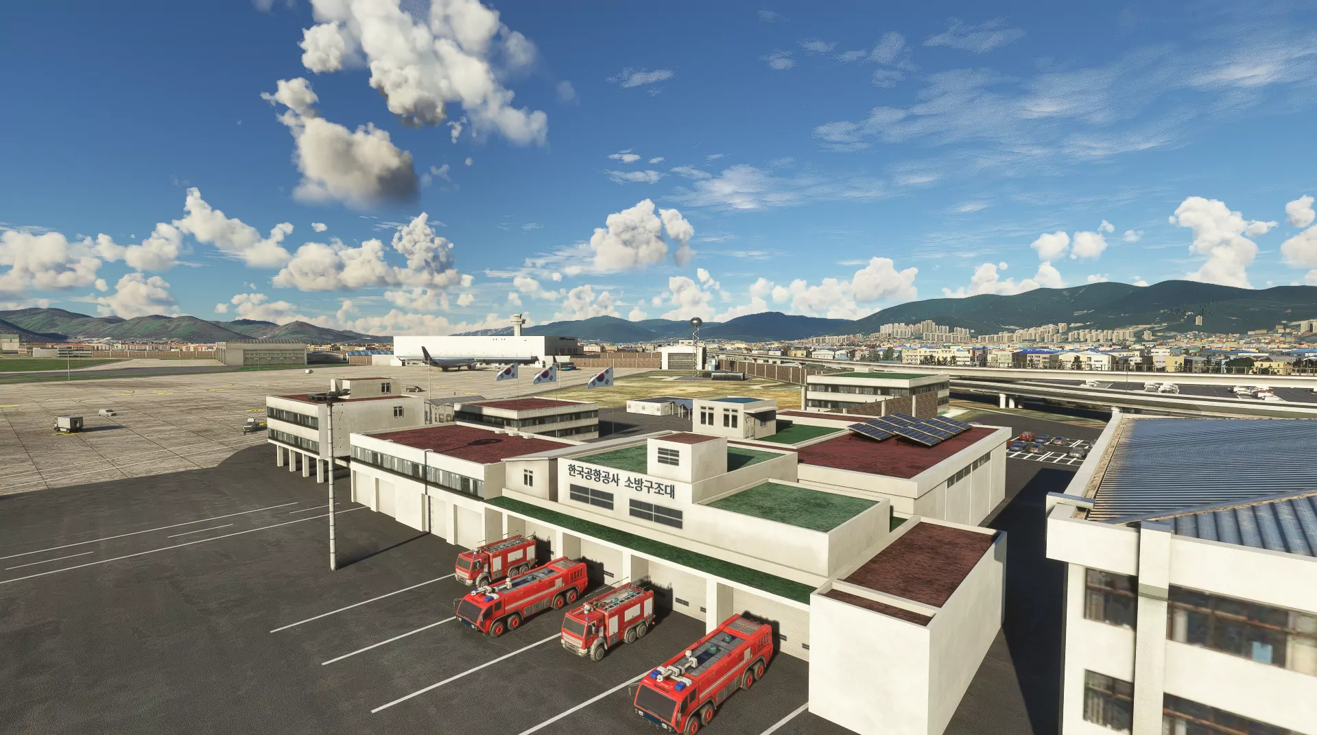 Аэропорт RKPK ( Пусан, Корея )