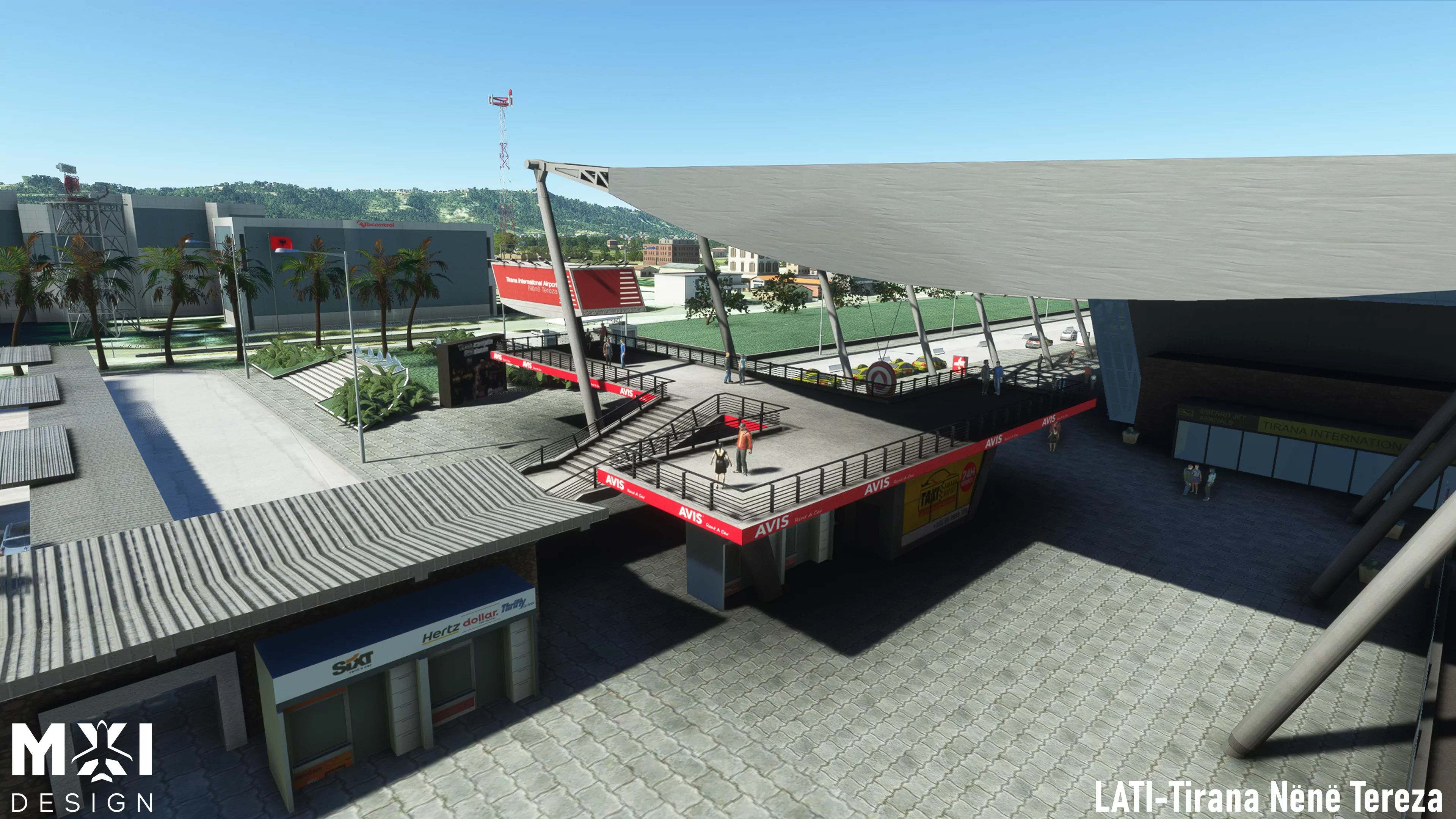 Аэропорт LATI ( Тирана, Албания )