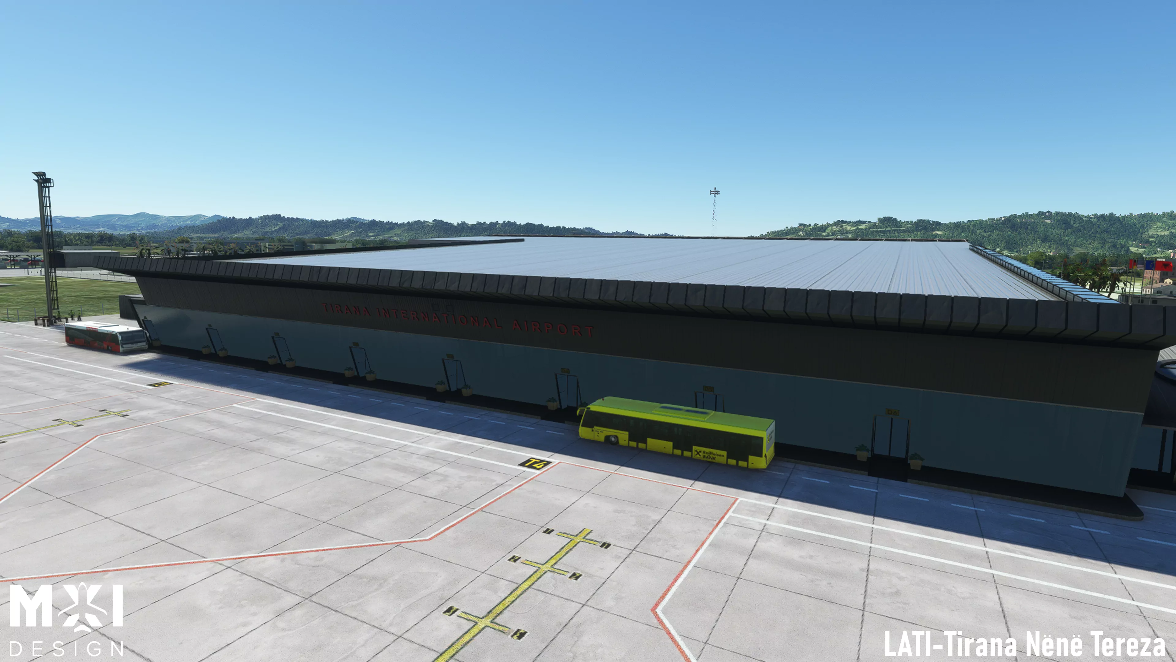 Аэропорт LATI ( Тирана, Албания )