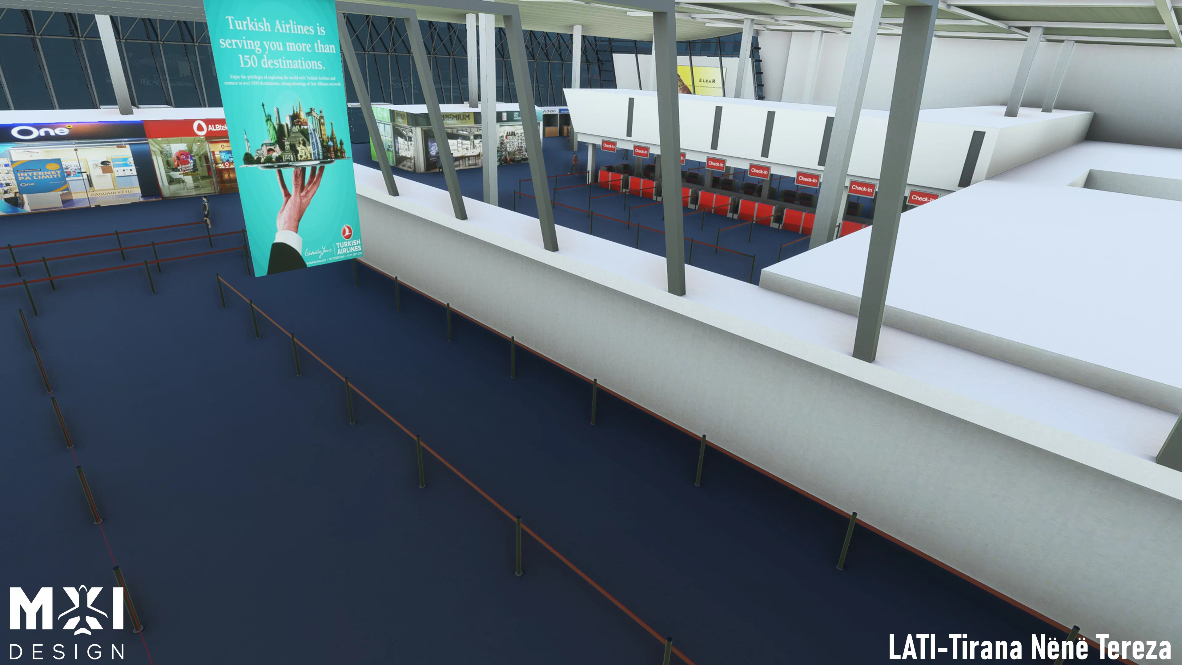 Аэропорт LATI ( Тирана, Албания )