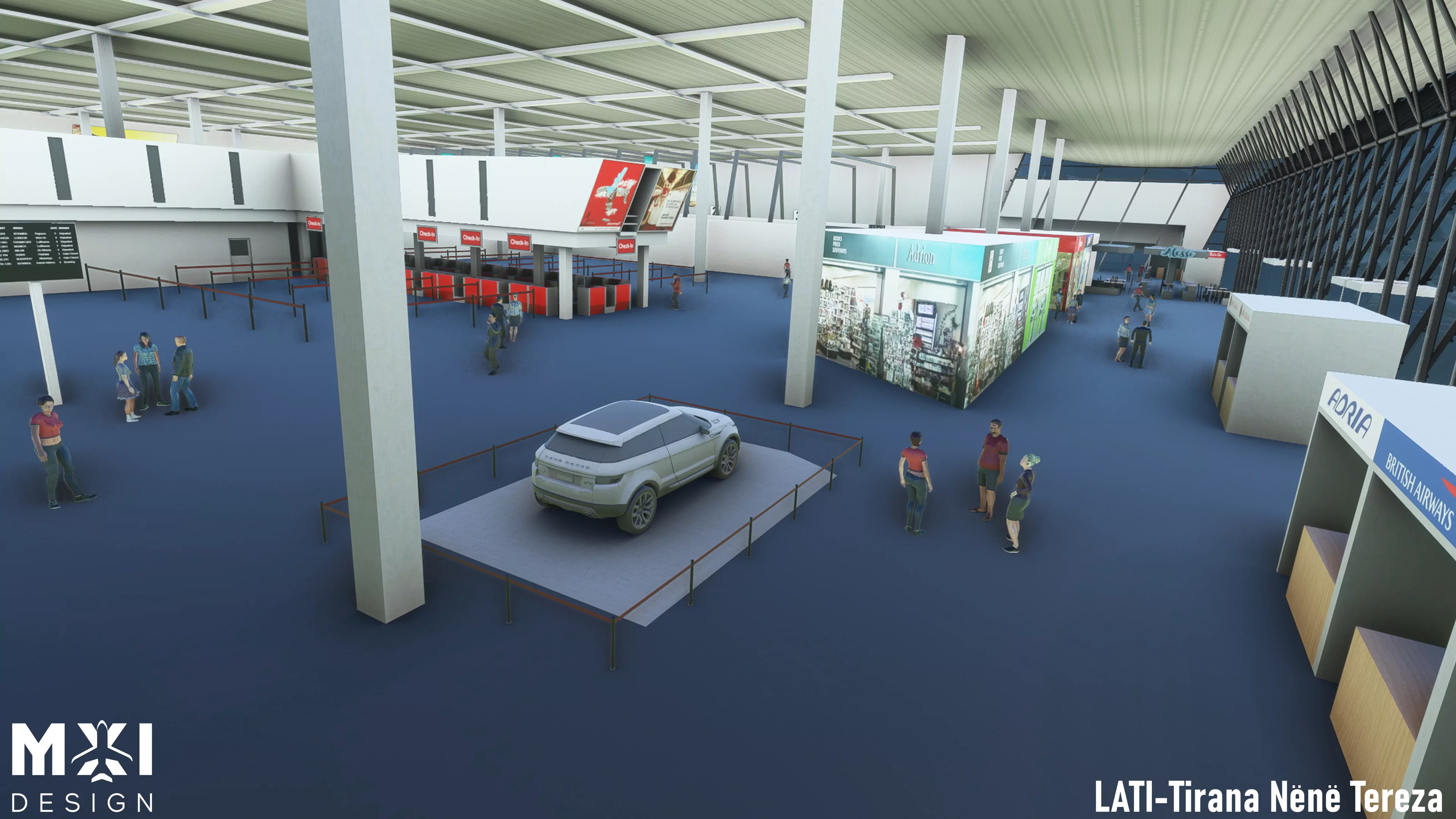 Аэропорт LATI ( Тирана, Албания )