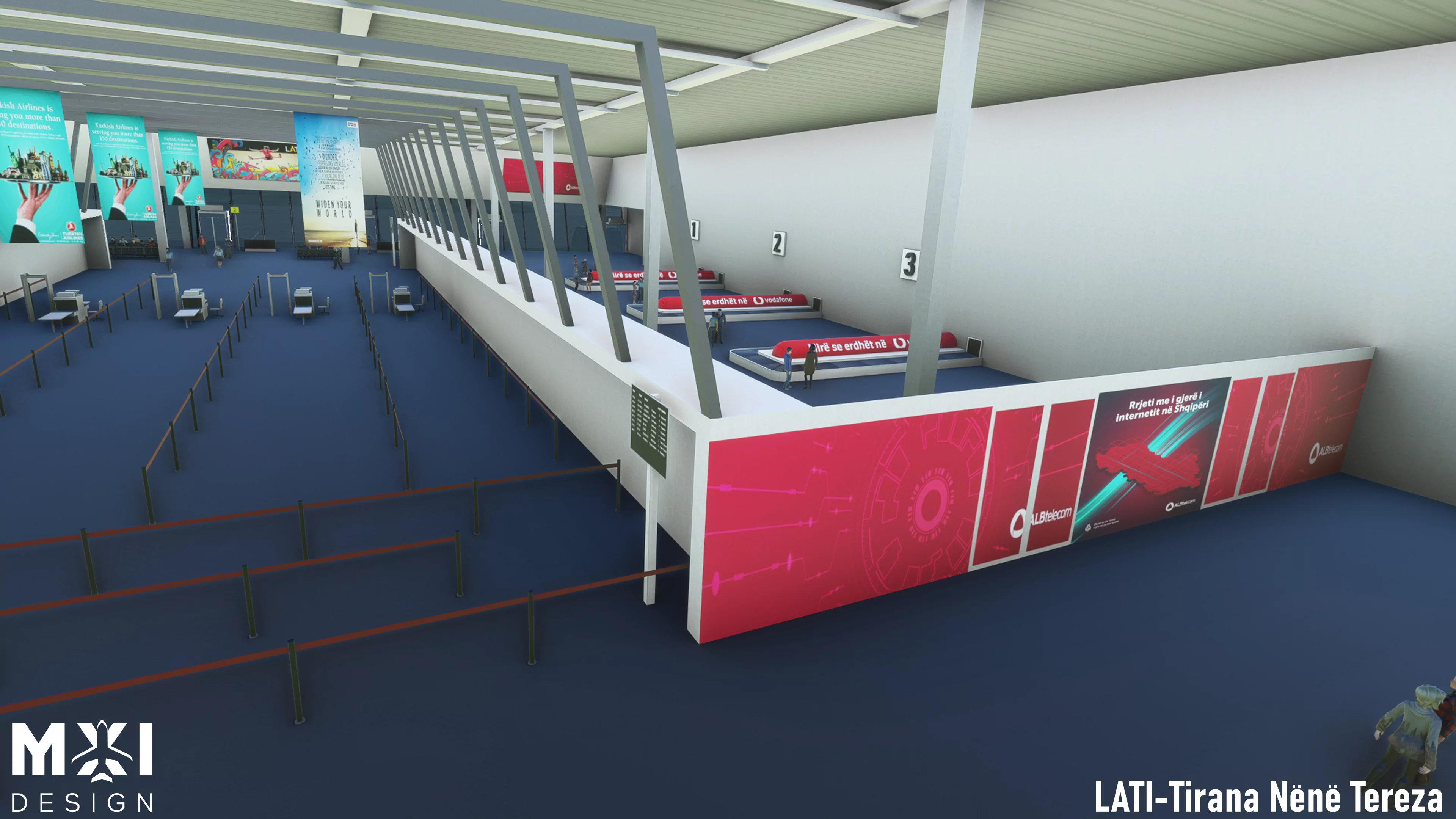 Аэропорт LATI ( Тирана, Албания )