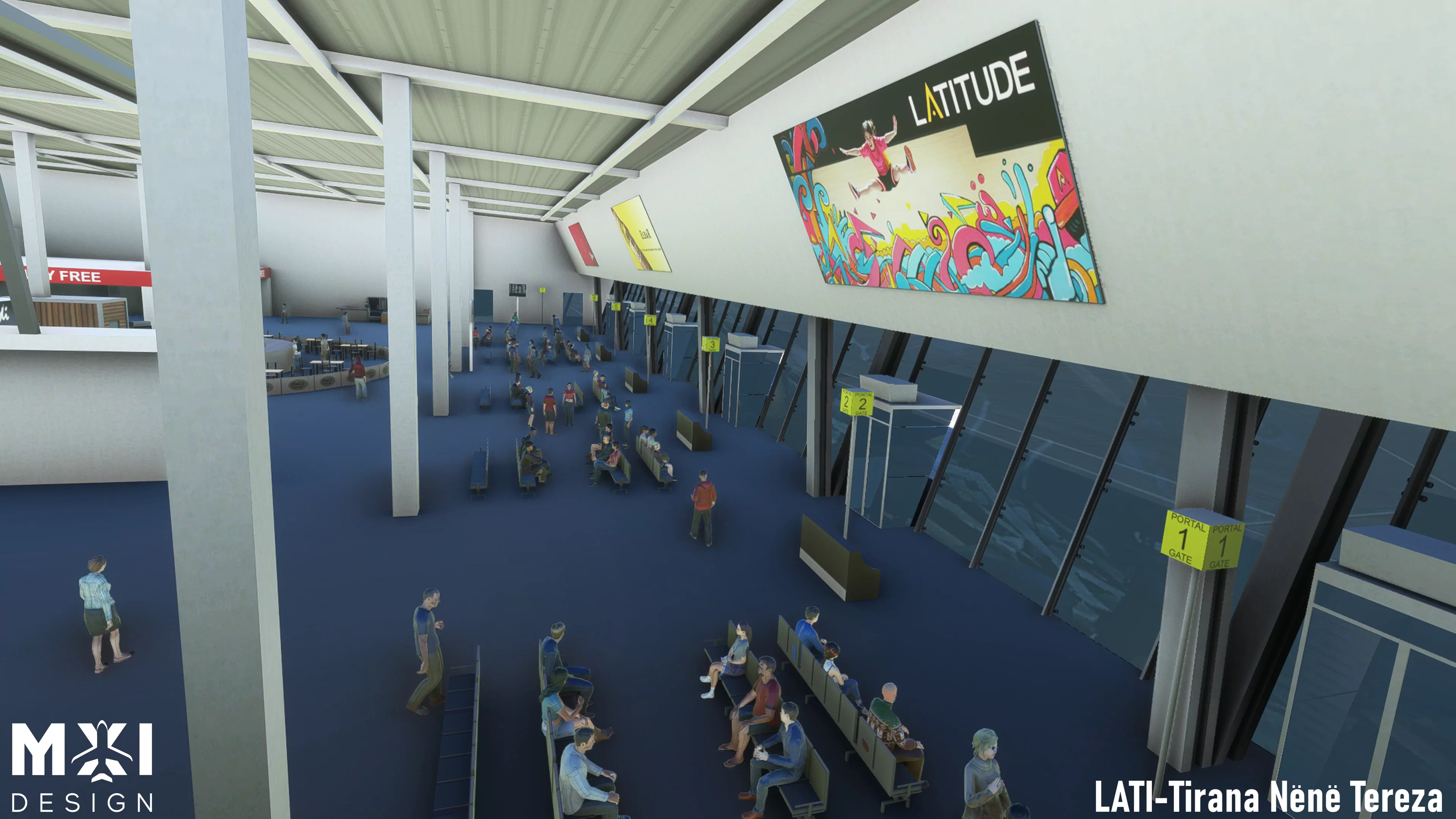 Аэропорт LATI ( Тирана, Албания )