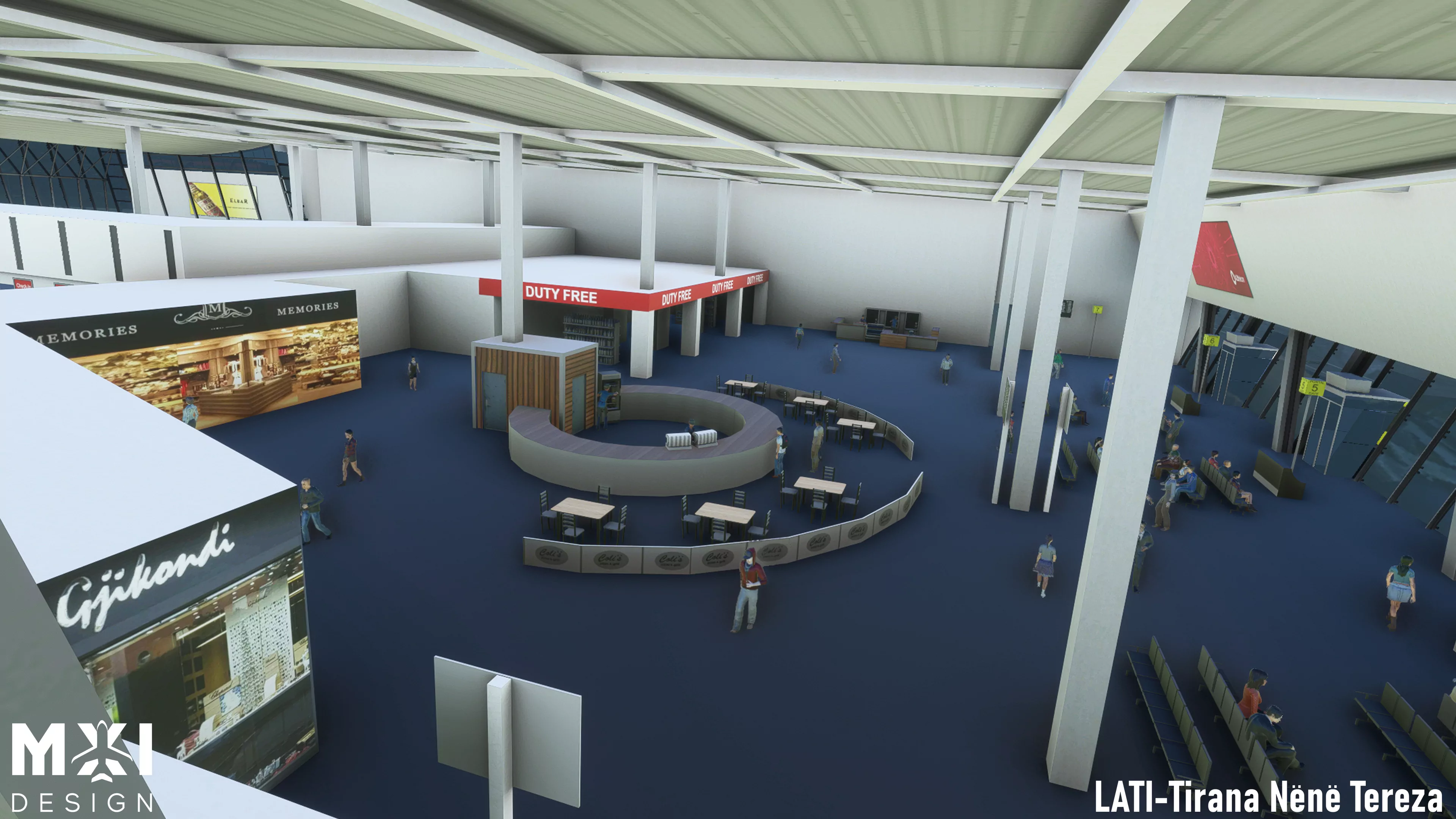 Аэропорт LATI ( Тирана, Албания )