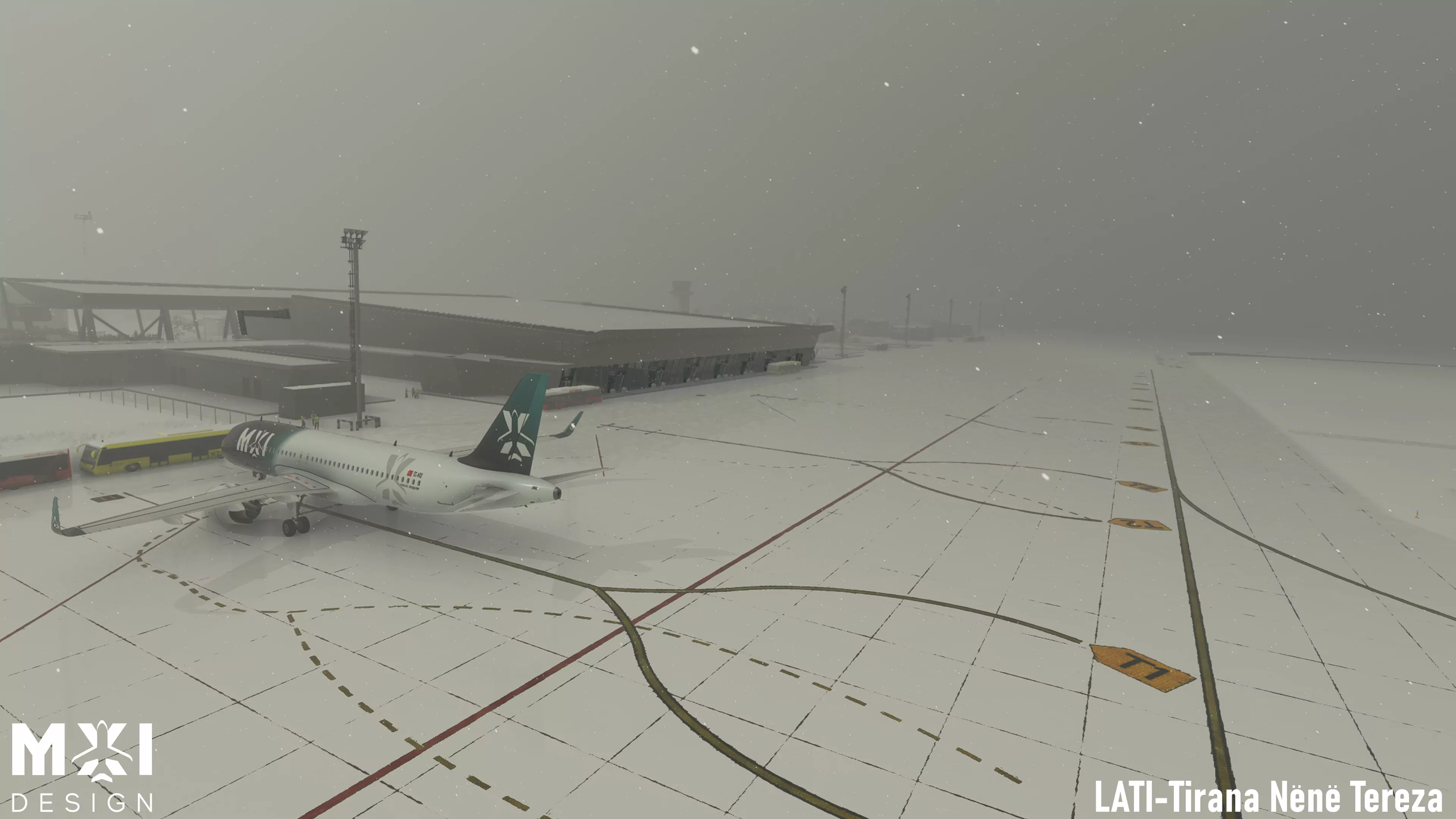 Аэропорт LATI ( Тирана, Албания )