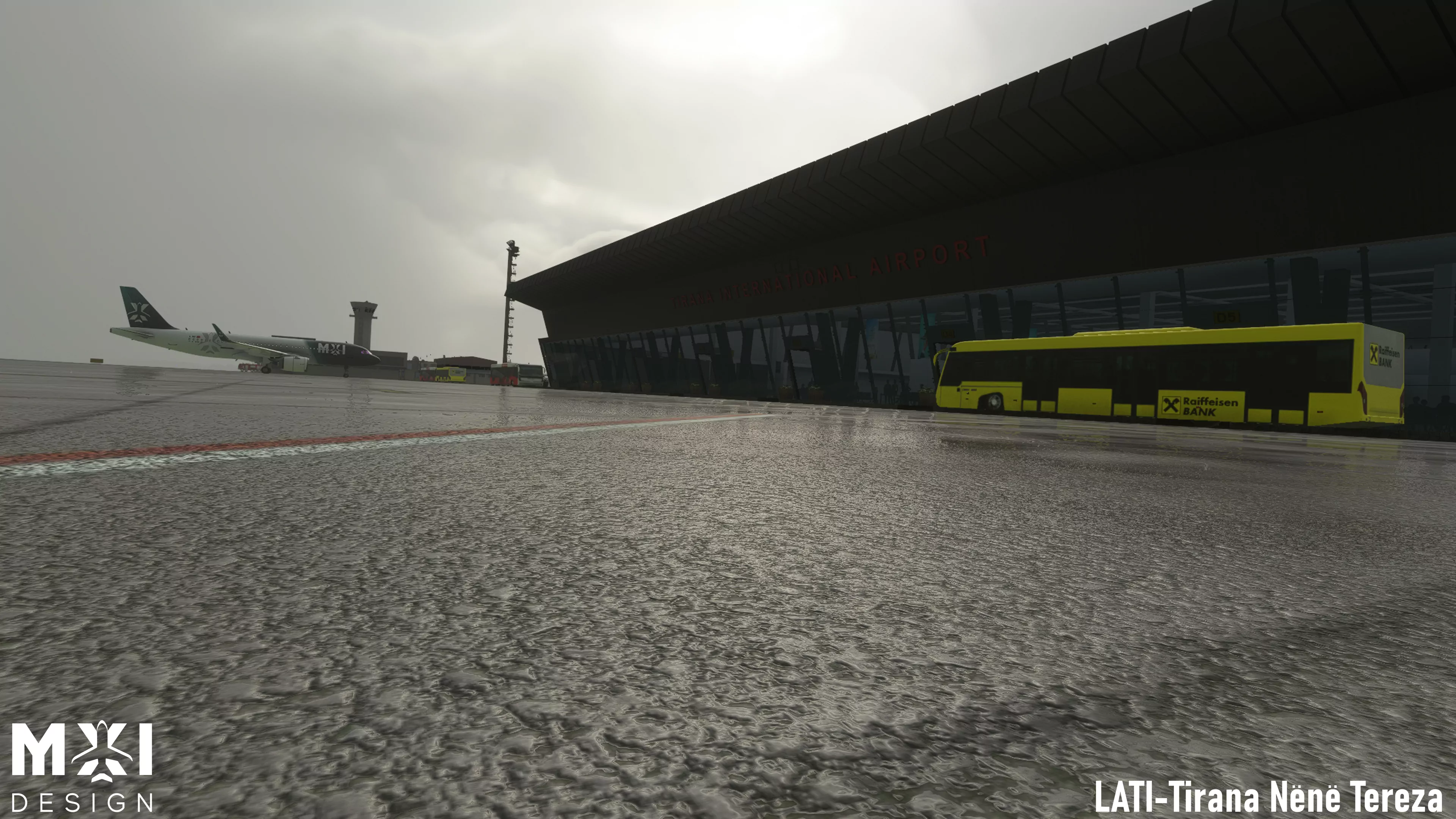 Аэропорт LATI ( Тирана, Албания )