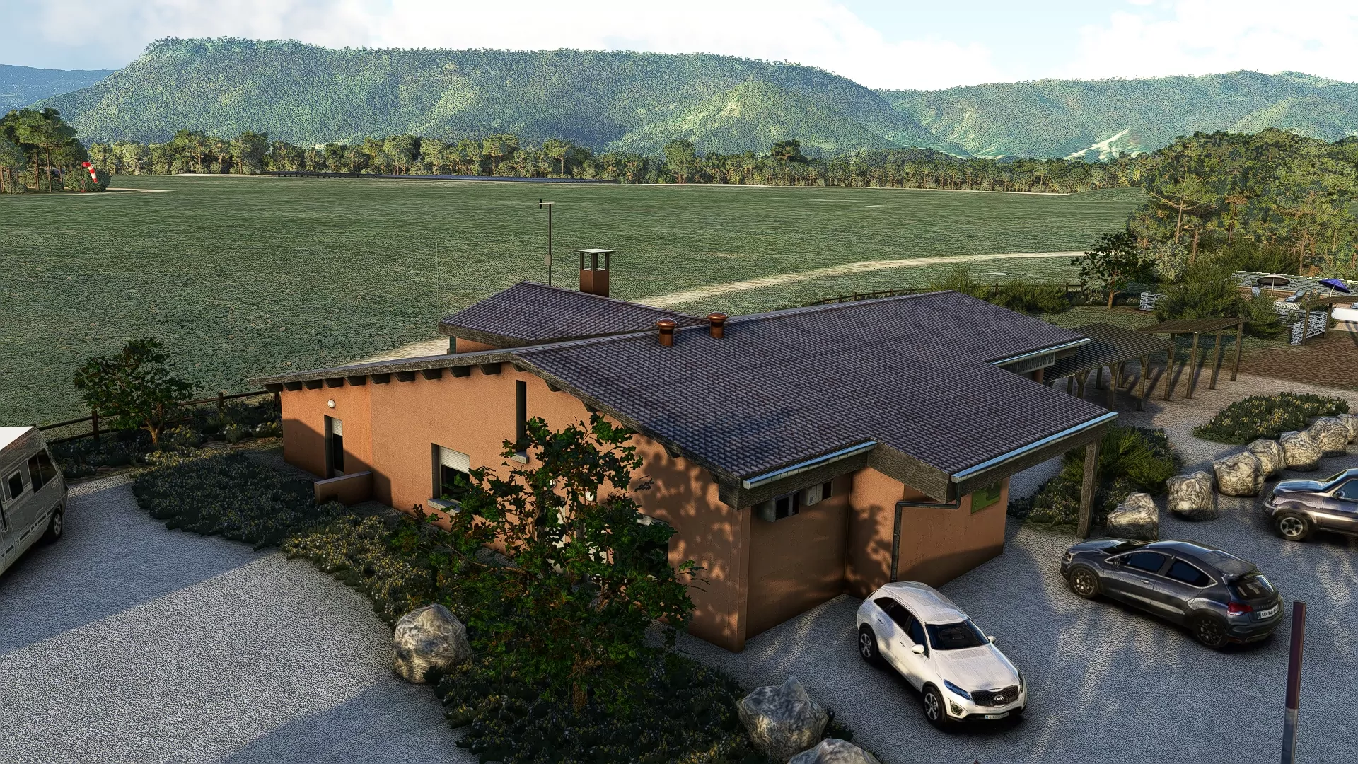 Аэродром LFNJ ( Аспре-сюр-Бюэш, Франция )